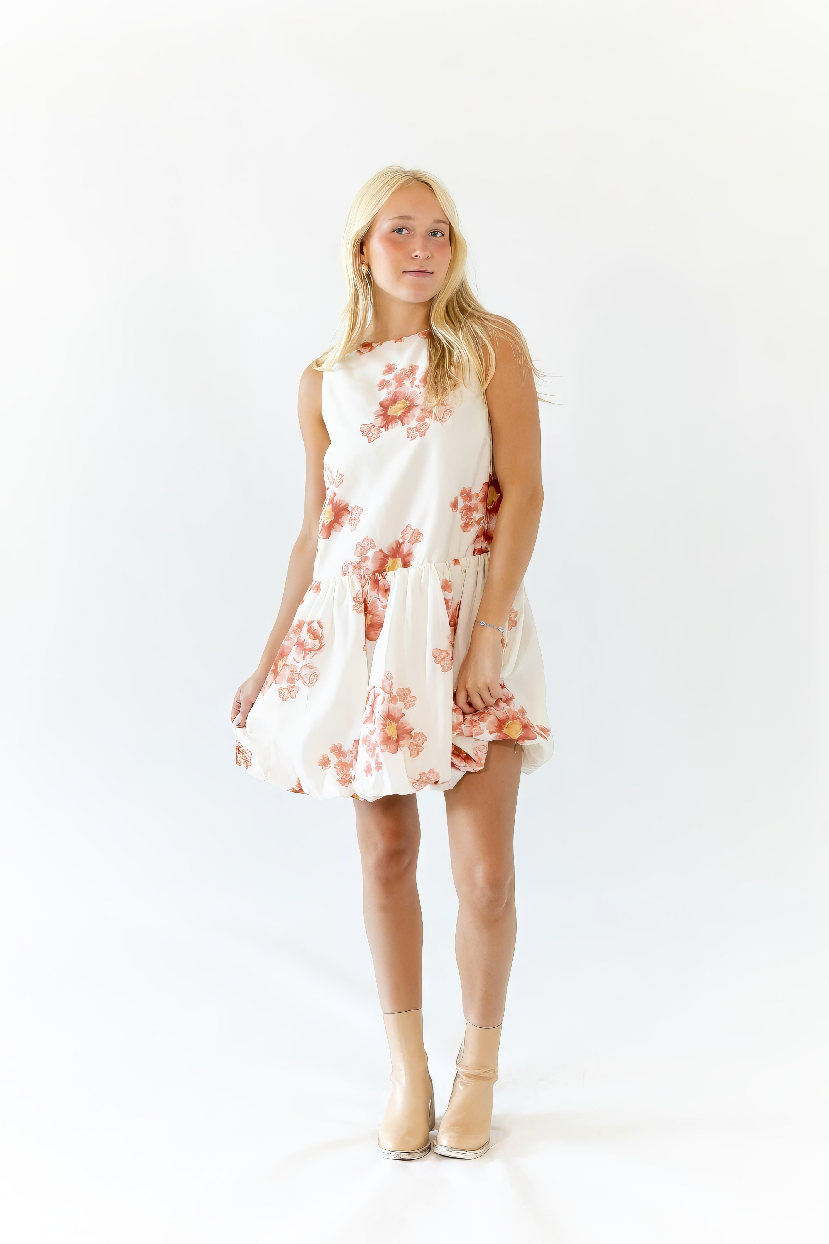Fielding Bubble Skirt Floral Dress