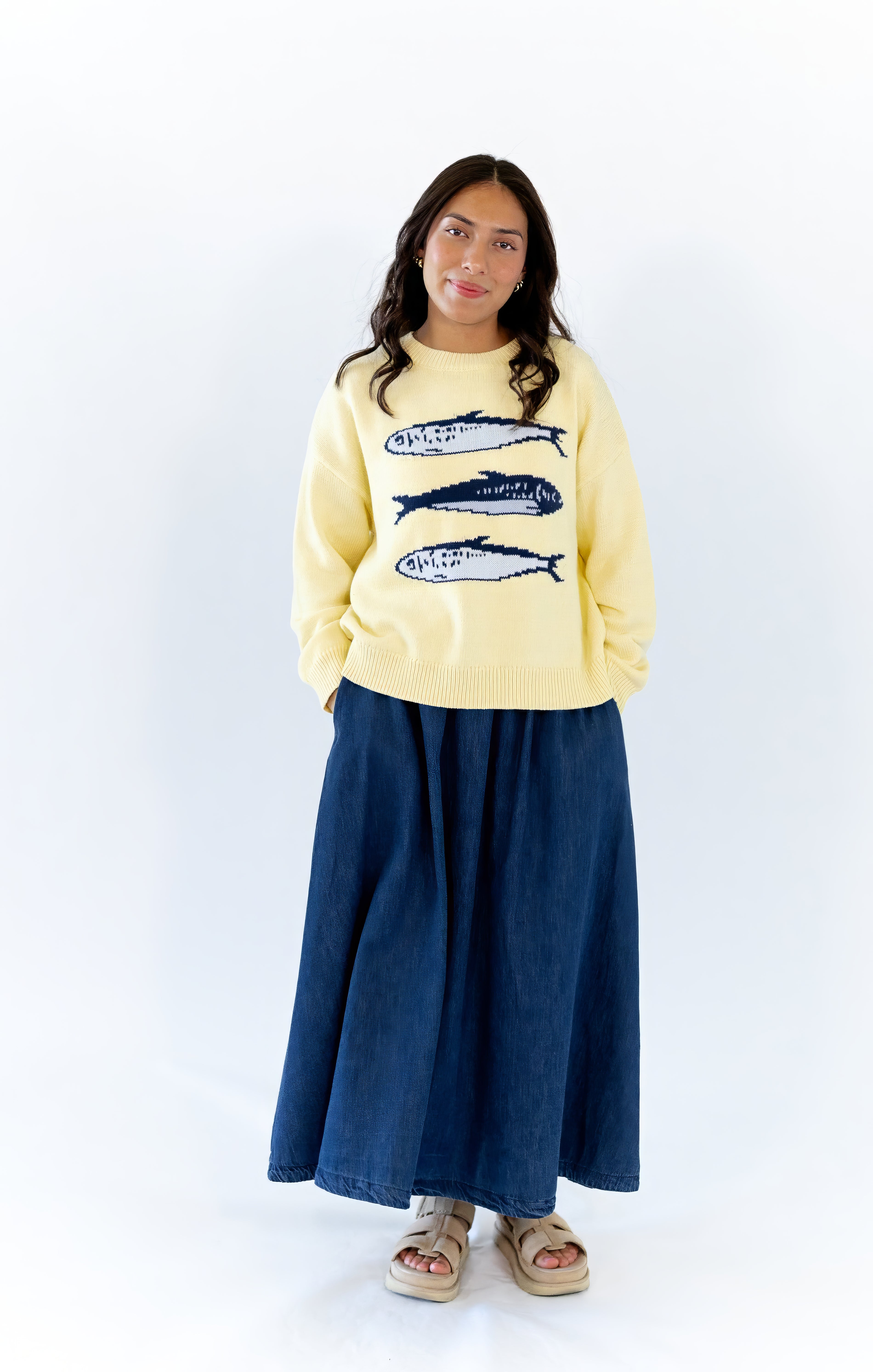 Layered Sardine Sweater