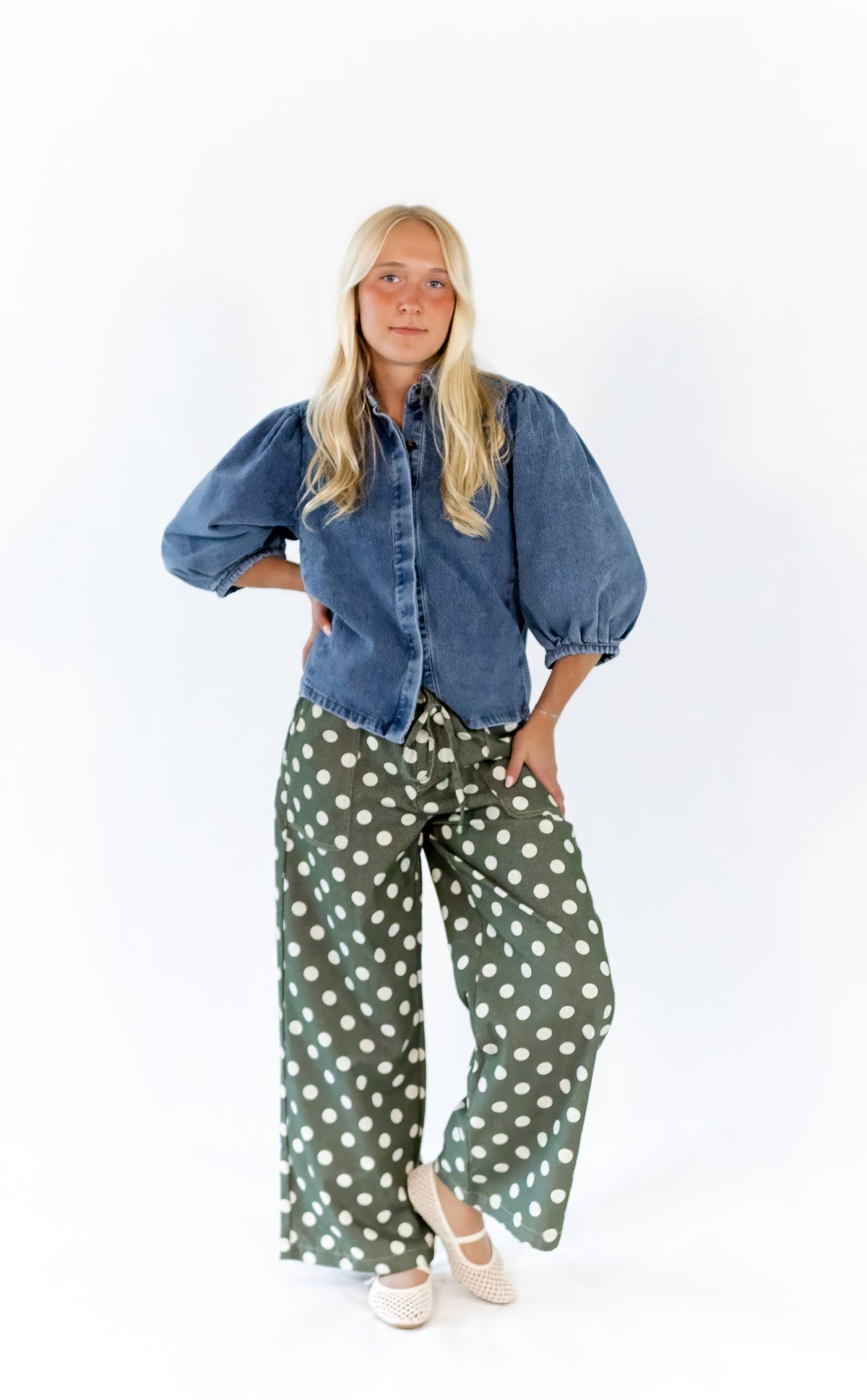 Theo Polka Dot pants