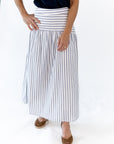 Paris Striped Skirt