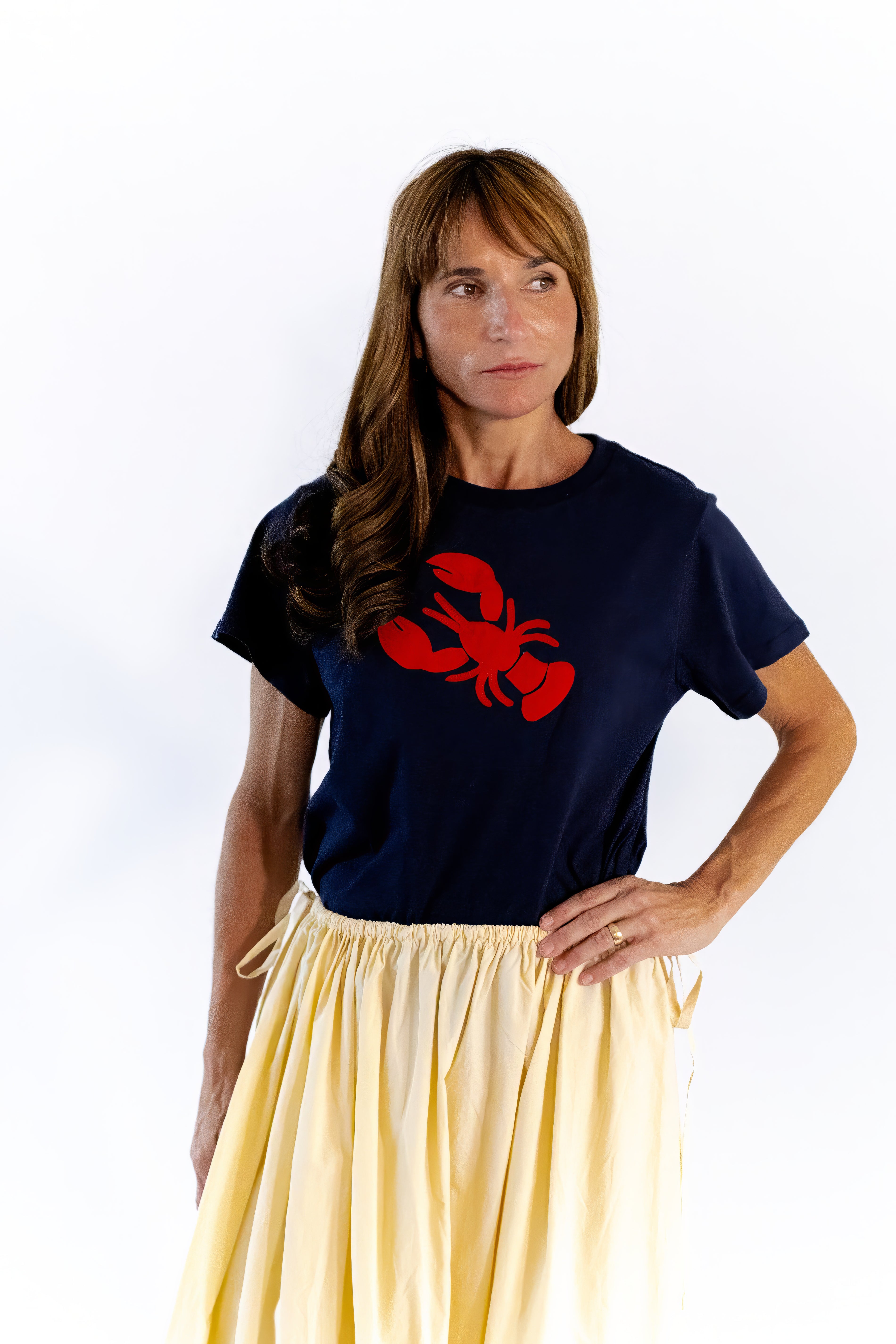 North Side Tie Skirt
