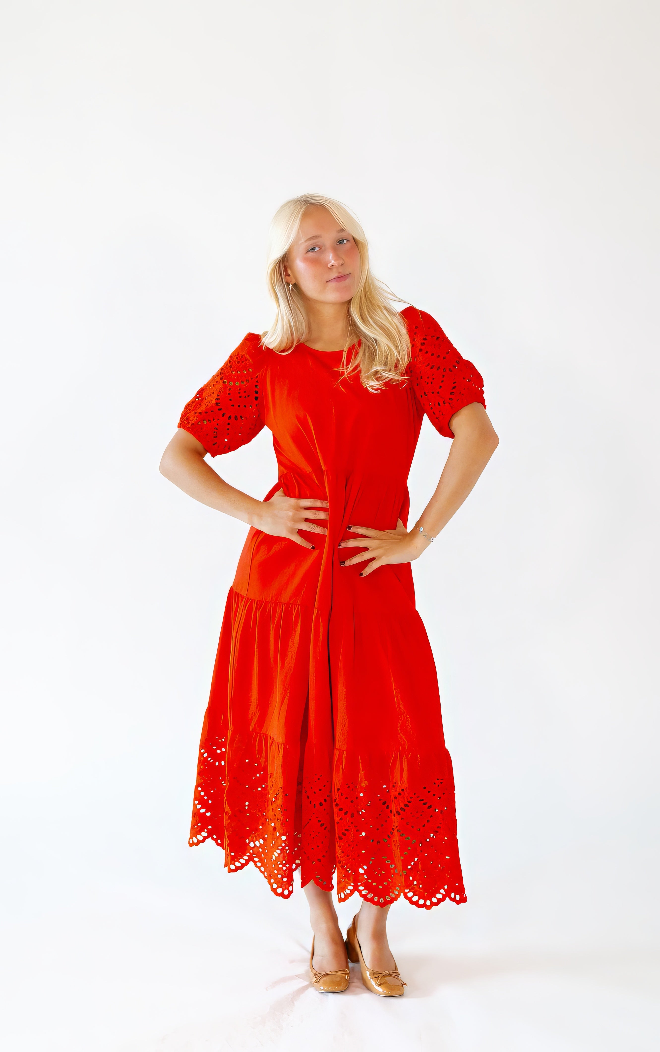 Bundi Eyelet Maxi Dress