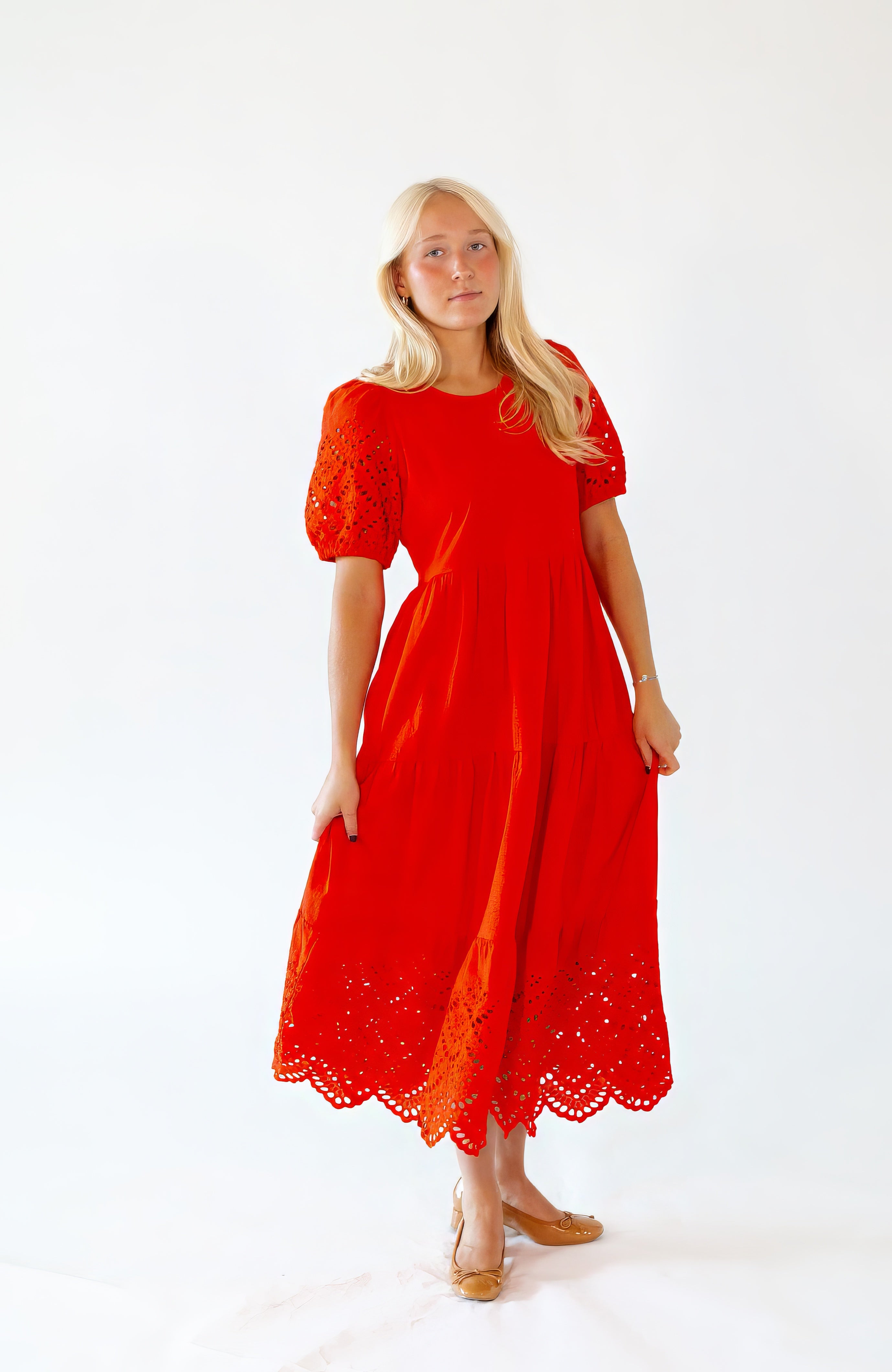Bundi Eyelet Maxi Dress