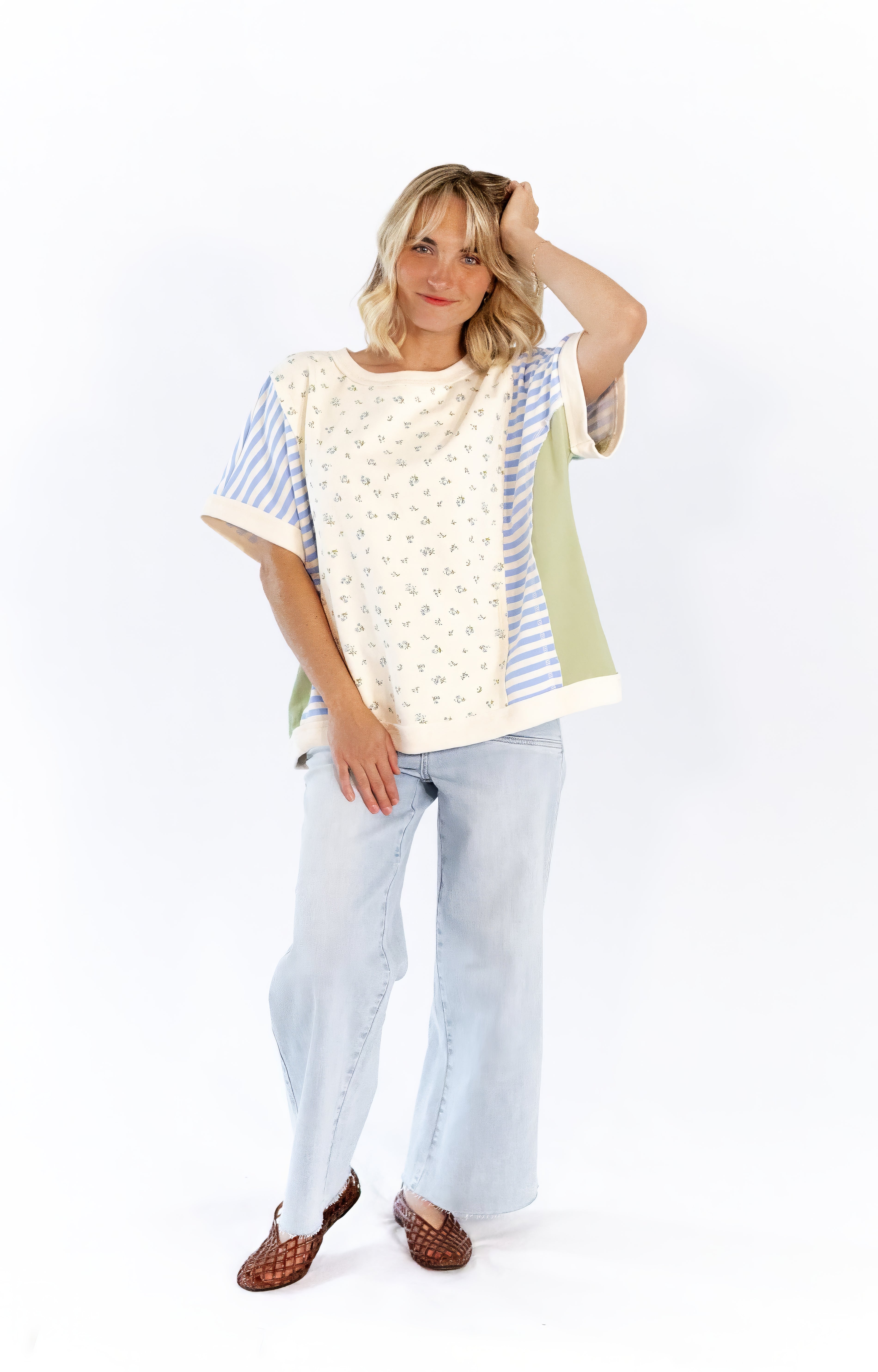 Erin Patchwork Top