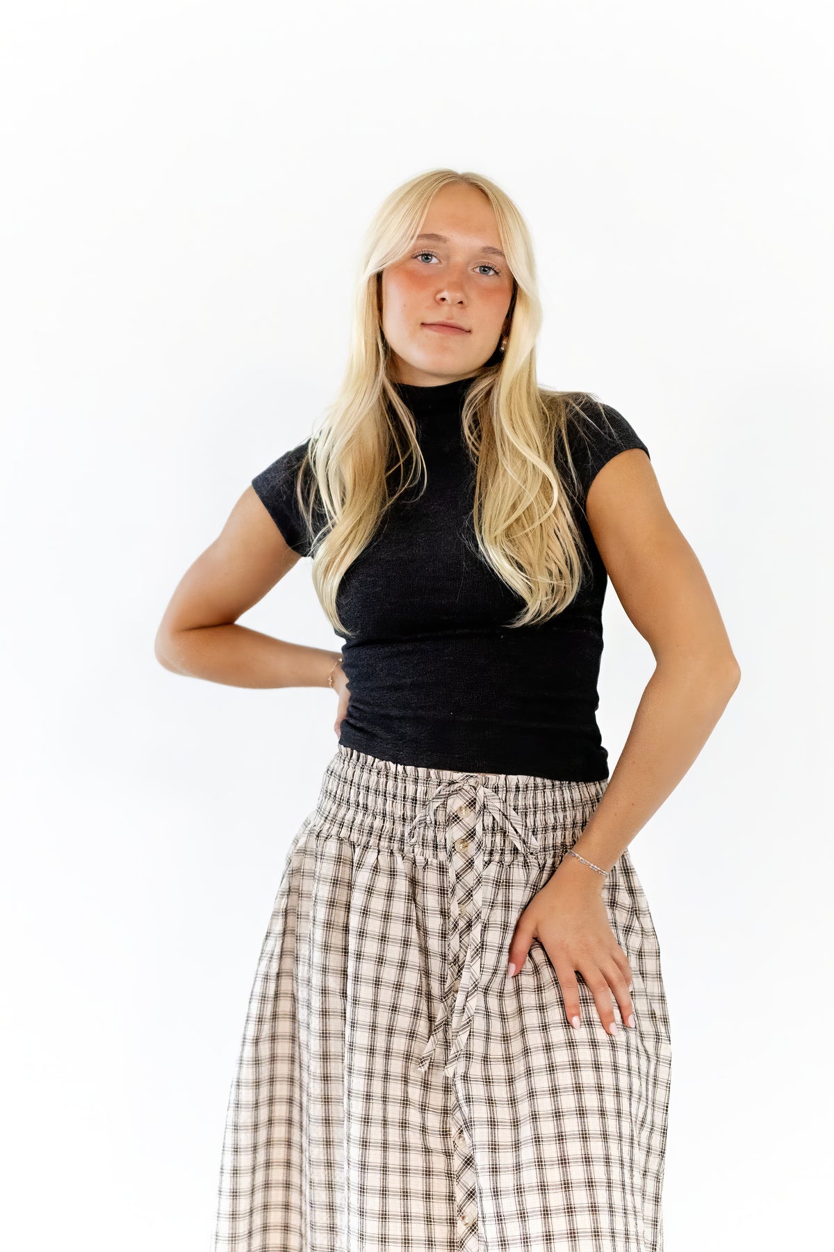 Frankie Plaid Skirt