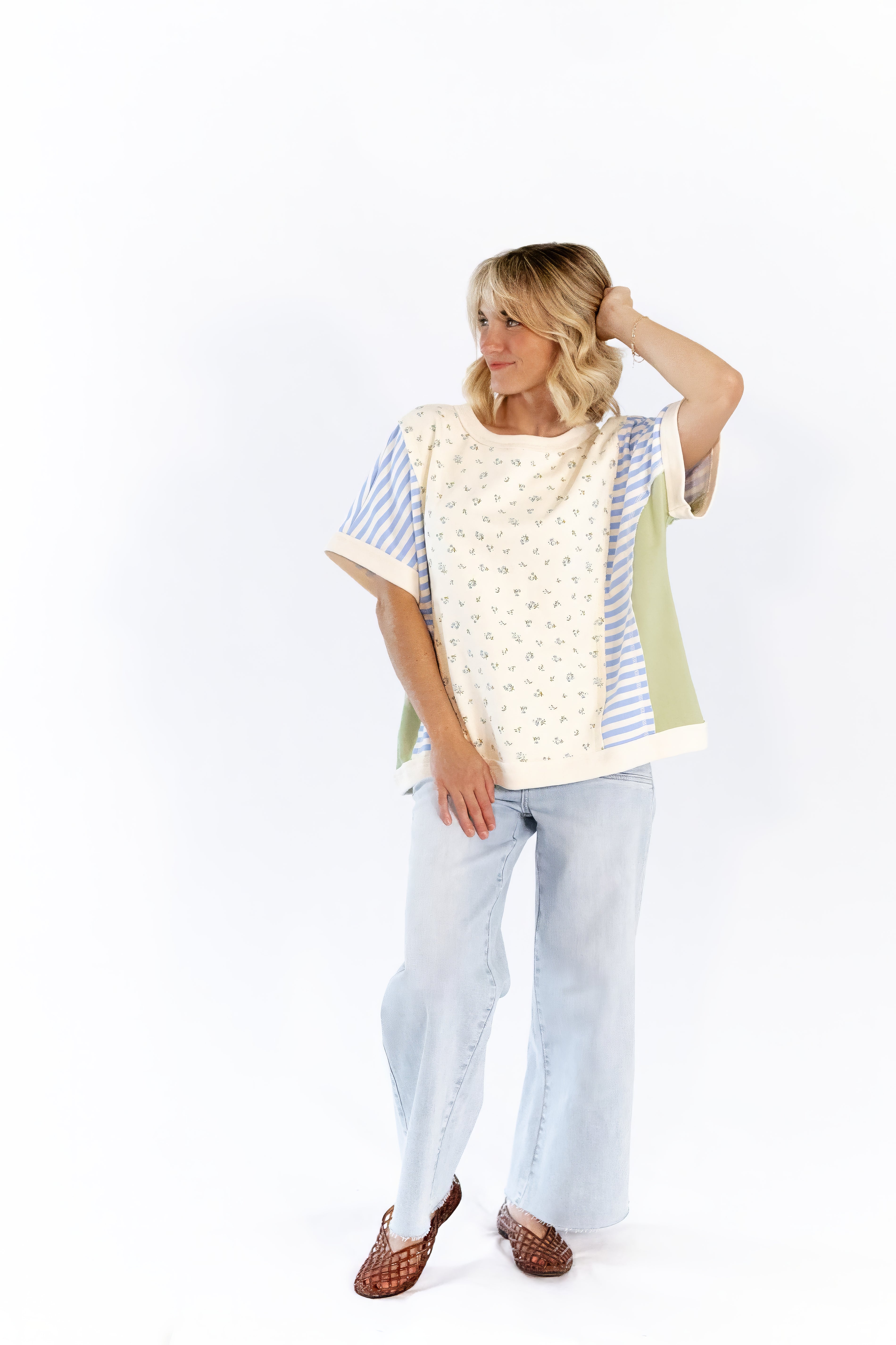 Erin Patchwork Top