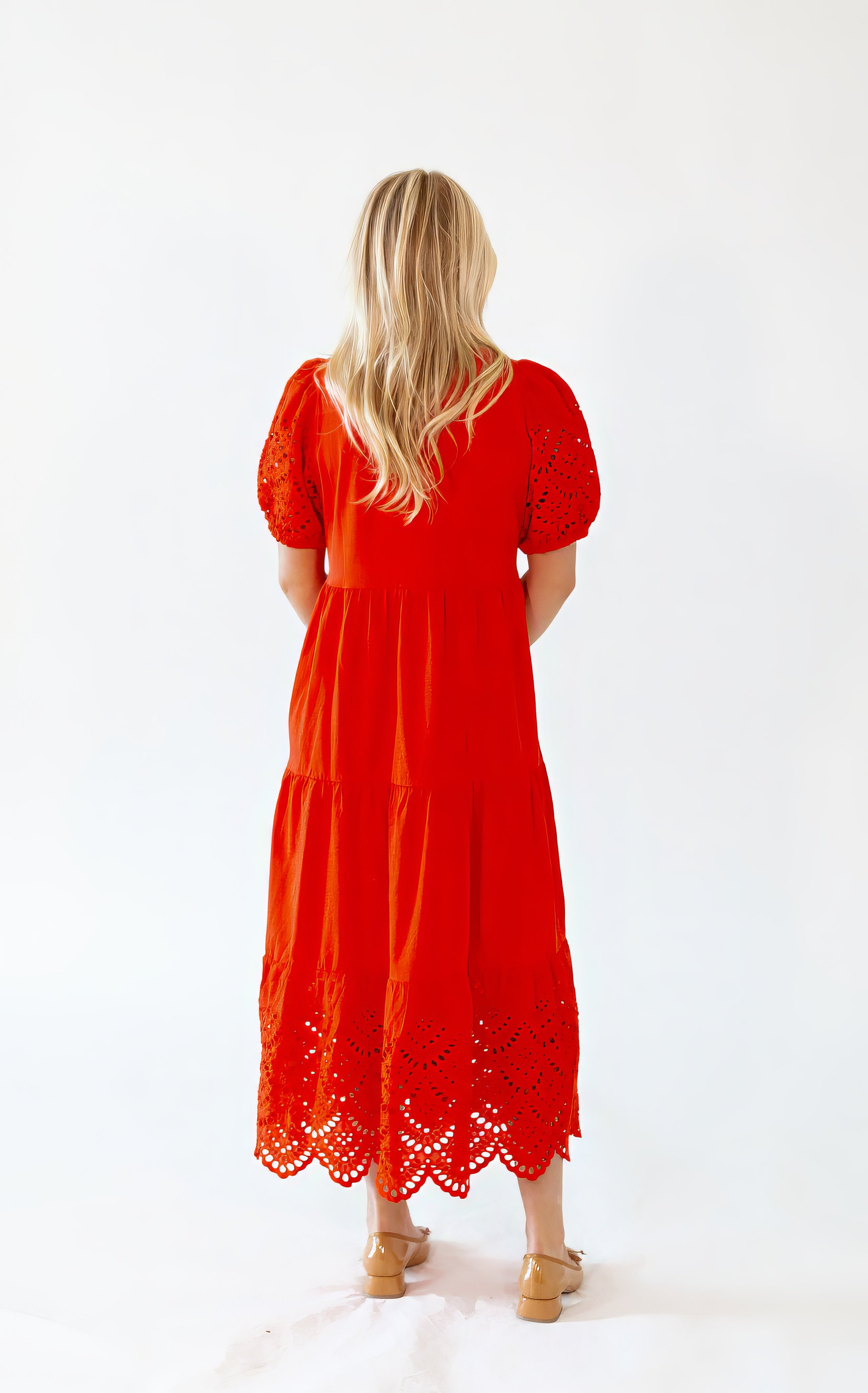 Bundi Eyelet Maxi Dress