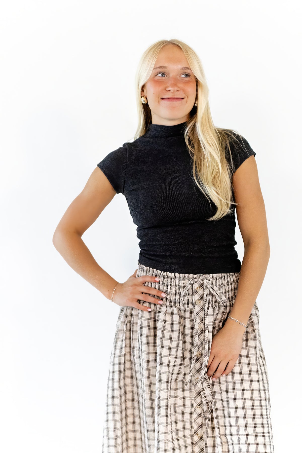Willa Mock Neck Top