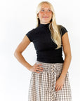 Willa Mock Neck Top