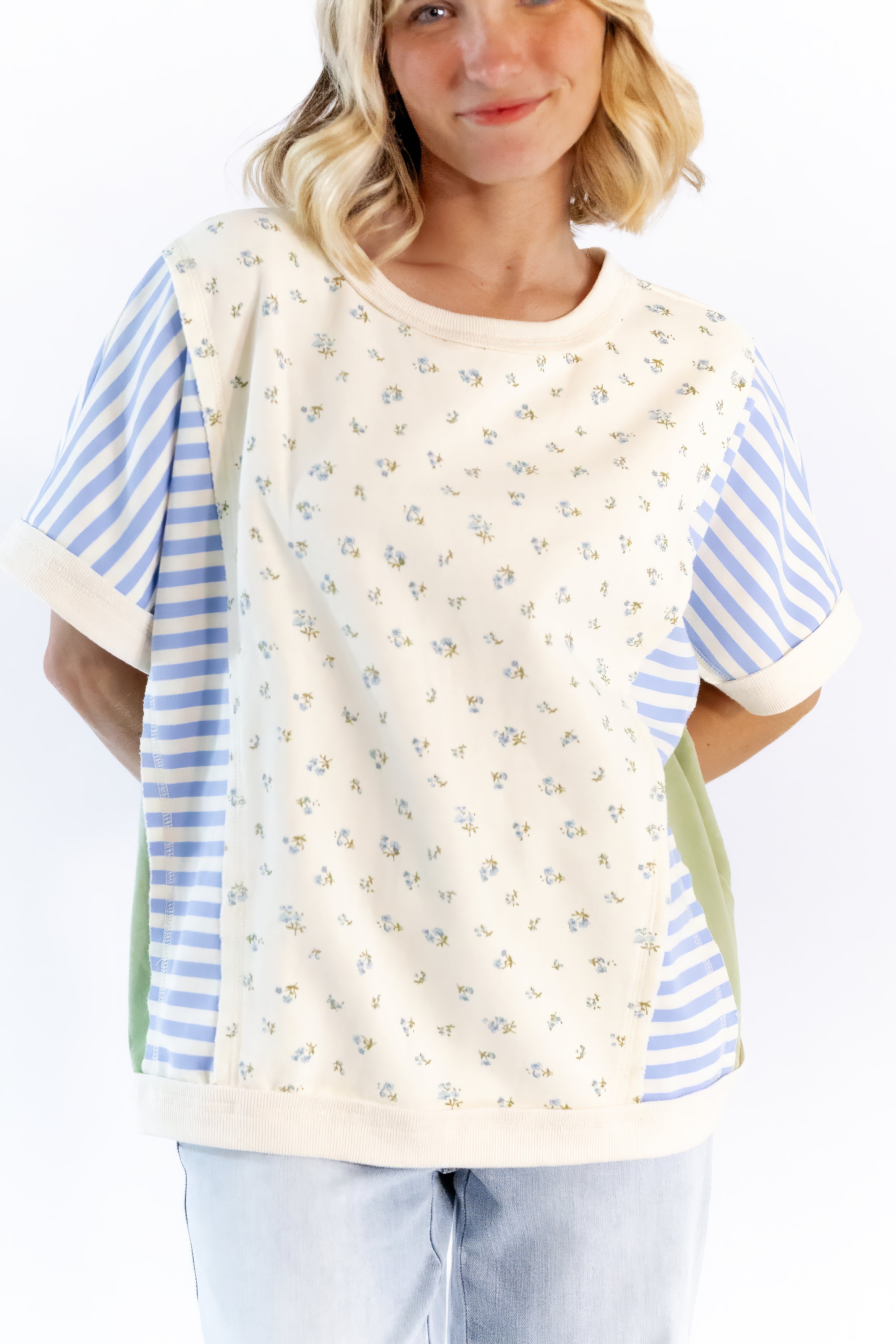 Erin Patchwork Top