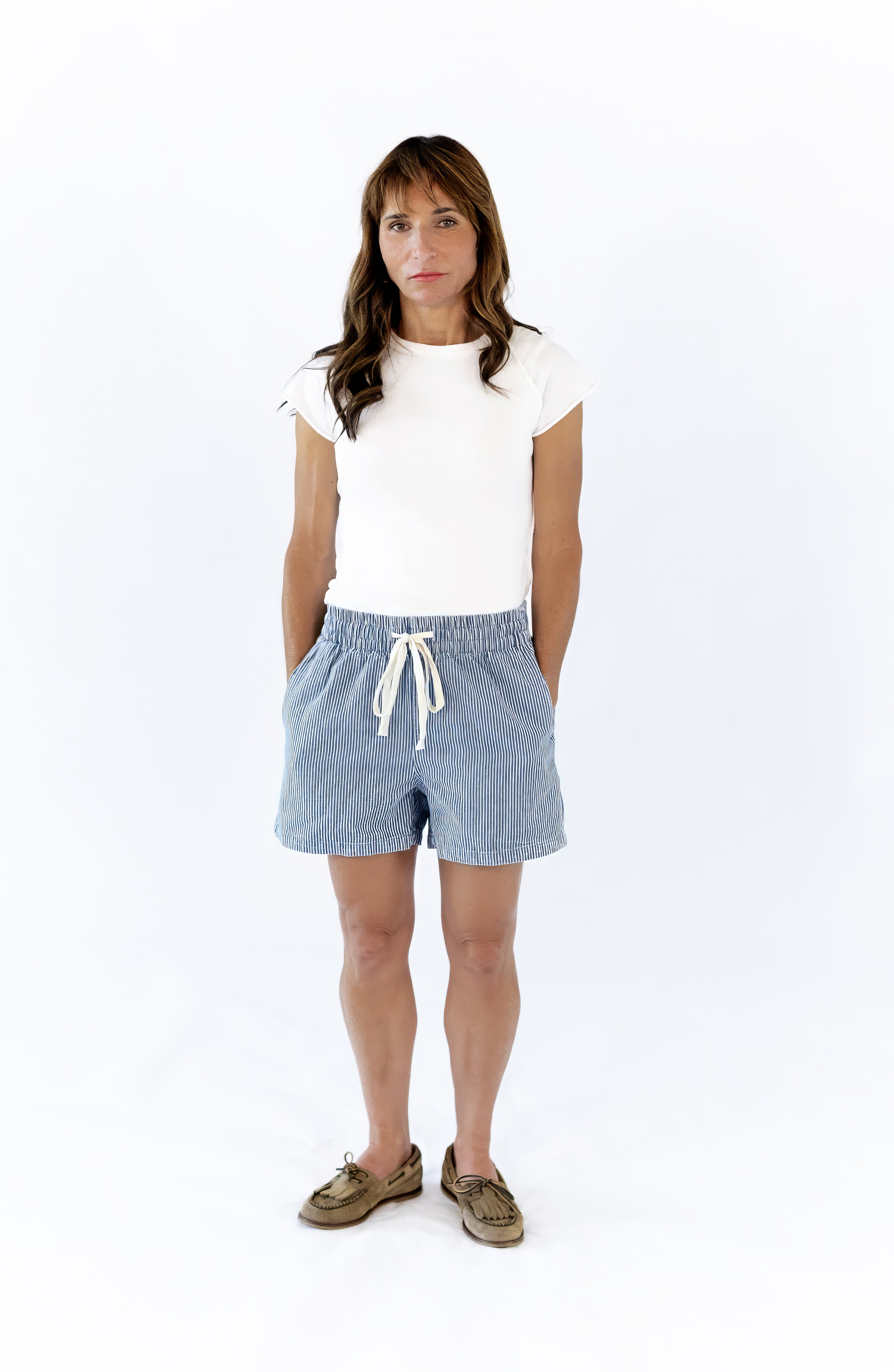 Arc Striped Shorts