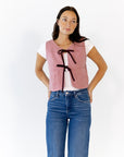 Joia Bow Detail Vest