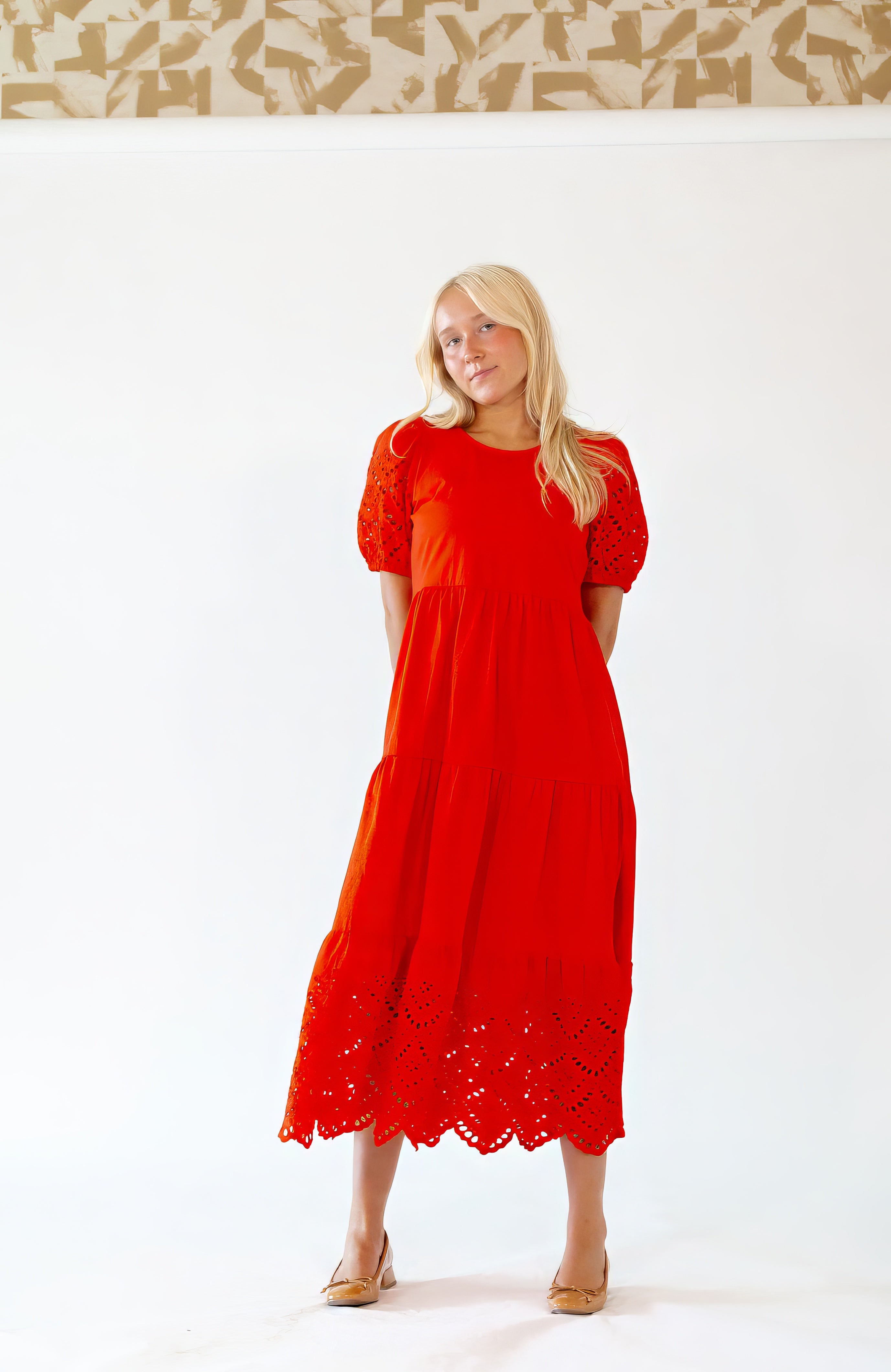 Bundi Eyelet Maxi Dress