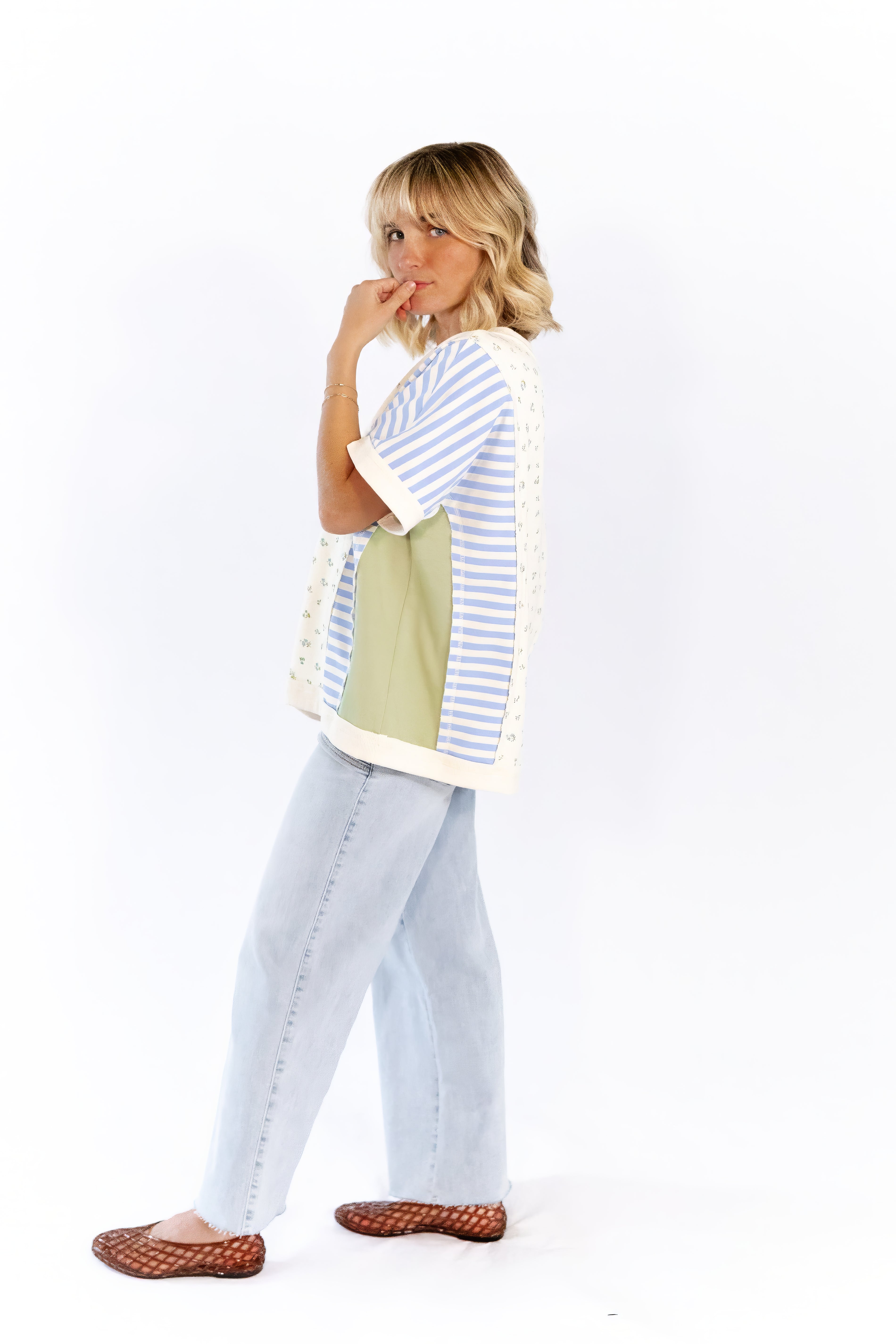 Erin Patchwork Top