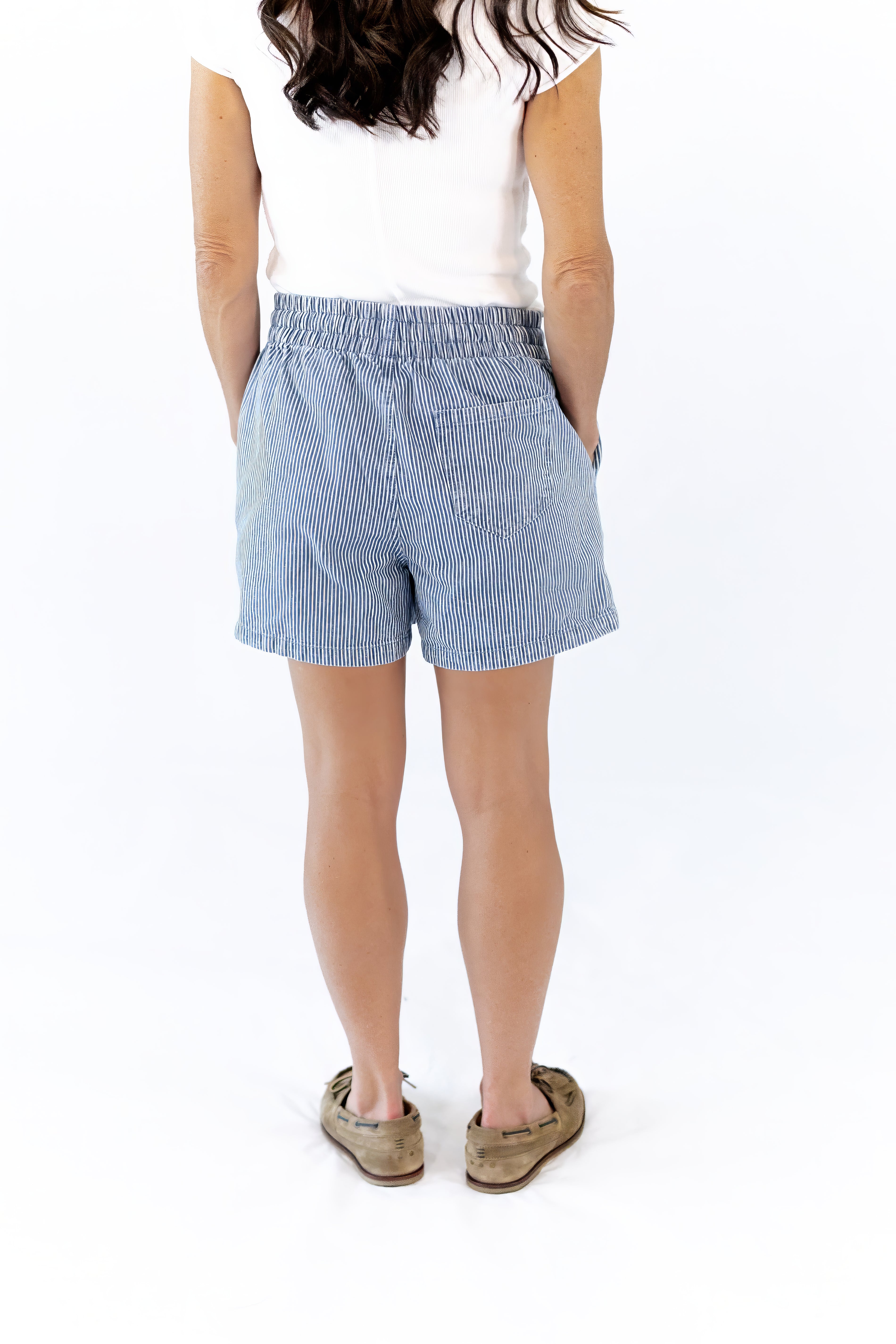 Arc Striped Shorts
