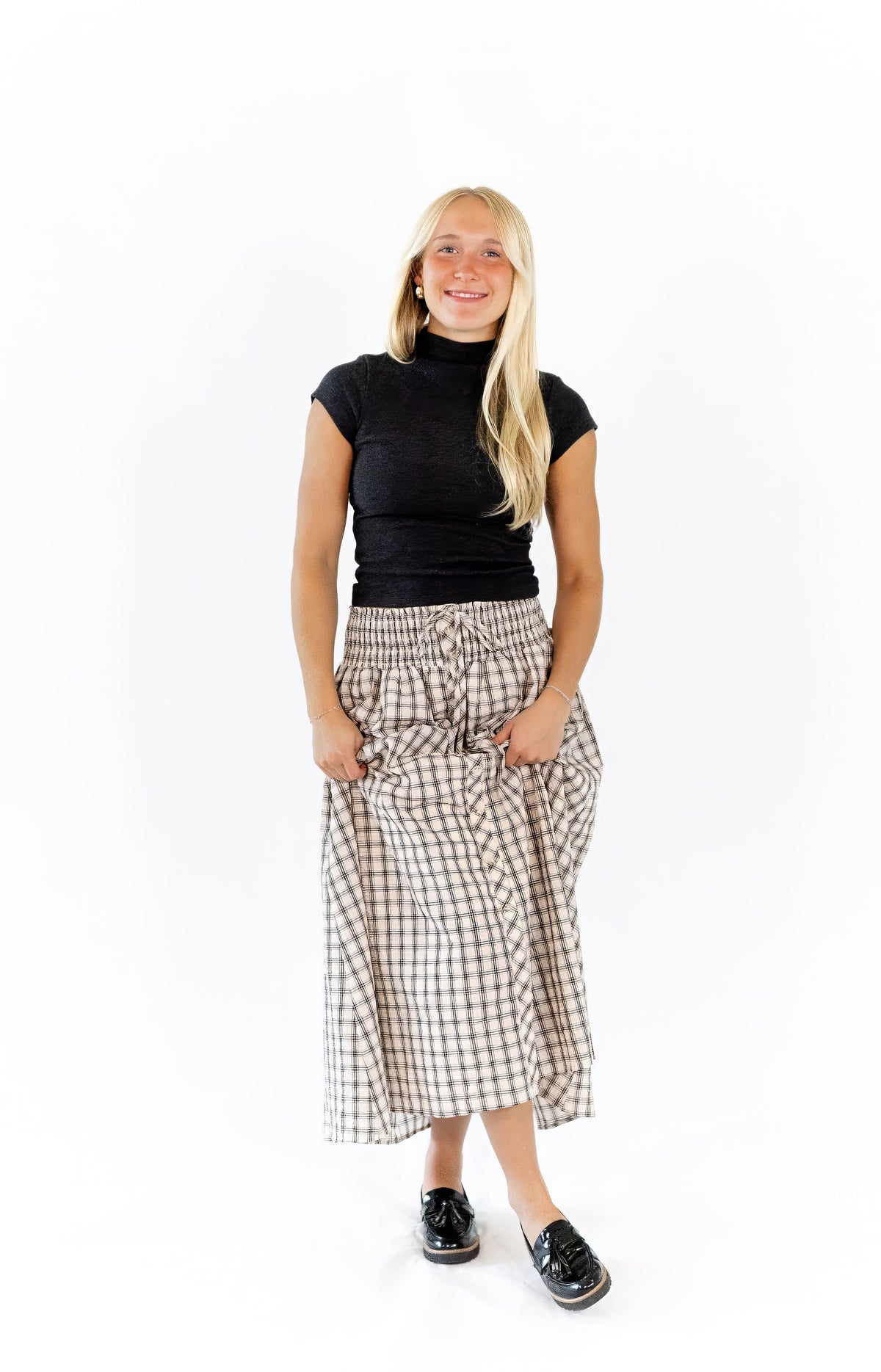 Frankie Plaid Skirt