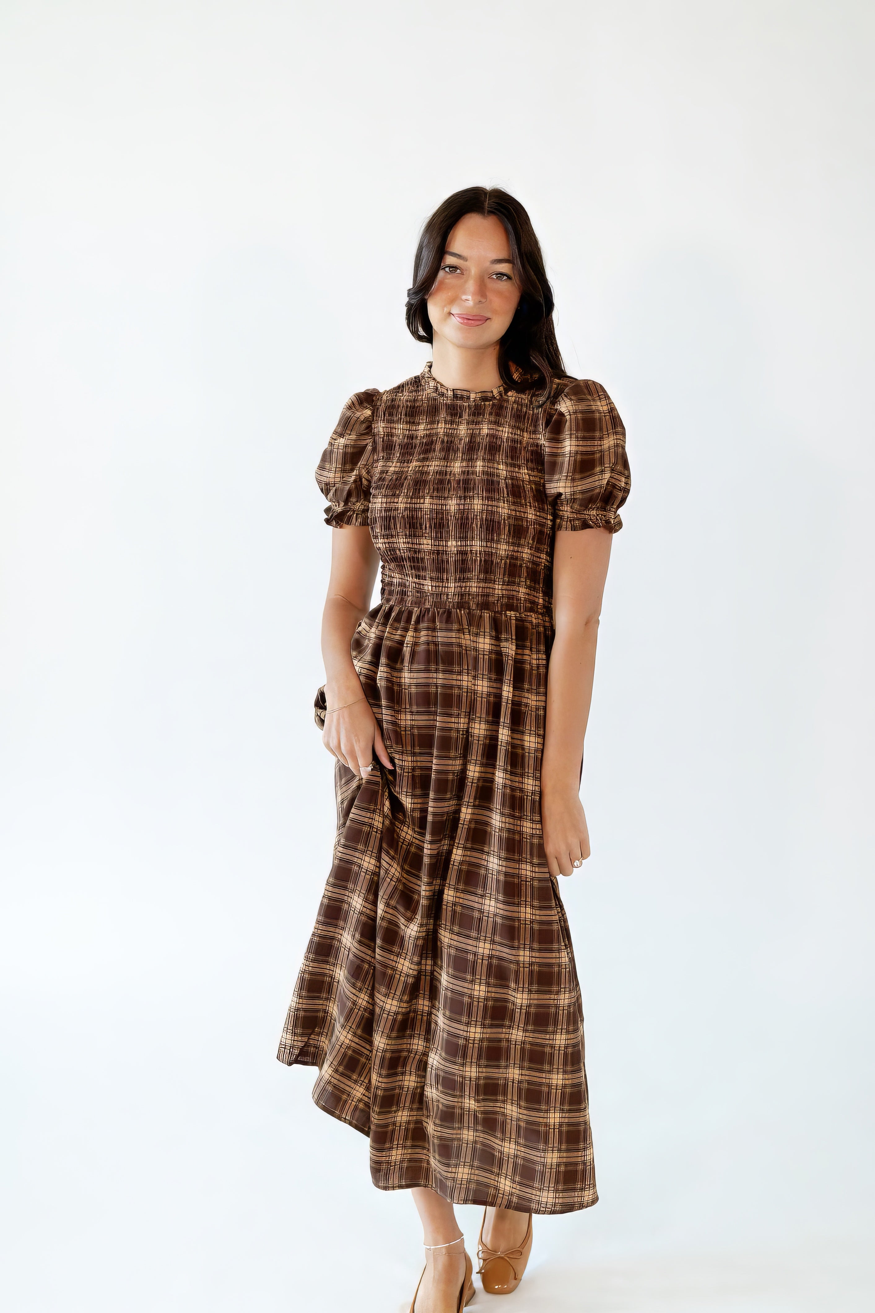 ワンピース soor ploom Gilda Dress, Vintage Plaid 4y soor ploom Gilda Dress, Vintage Plaid 4y