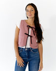 Joia Bow Detail Vest