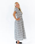 Shon Plaid Midi Dress