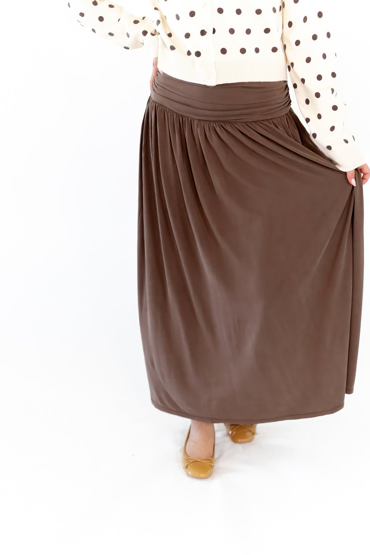 Mary Gathered Waistband Skirt