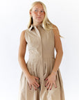 Winnie Sleeveless Midi Dress