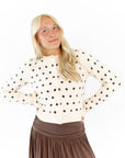 Ambrio Polka Dot Cardigan