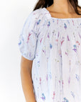 Reina Smocked Floral top