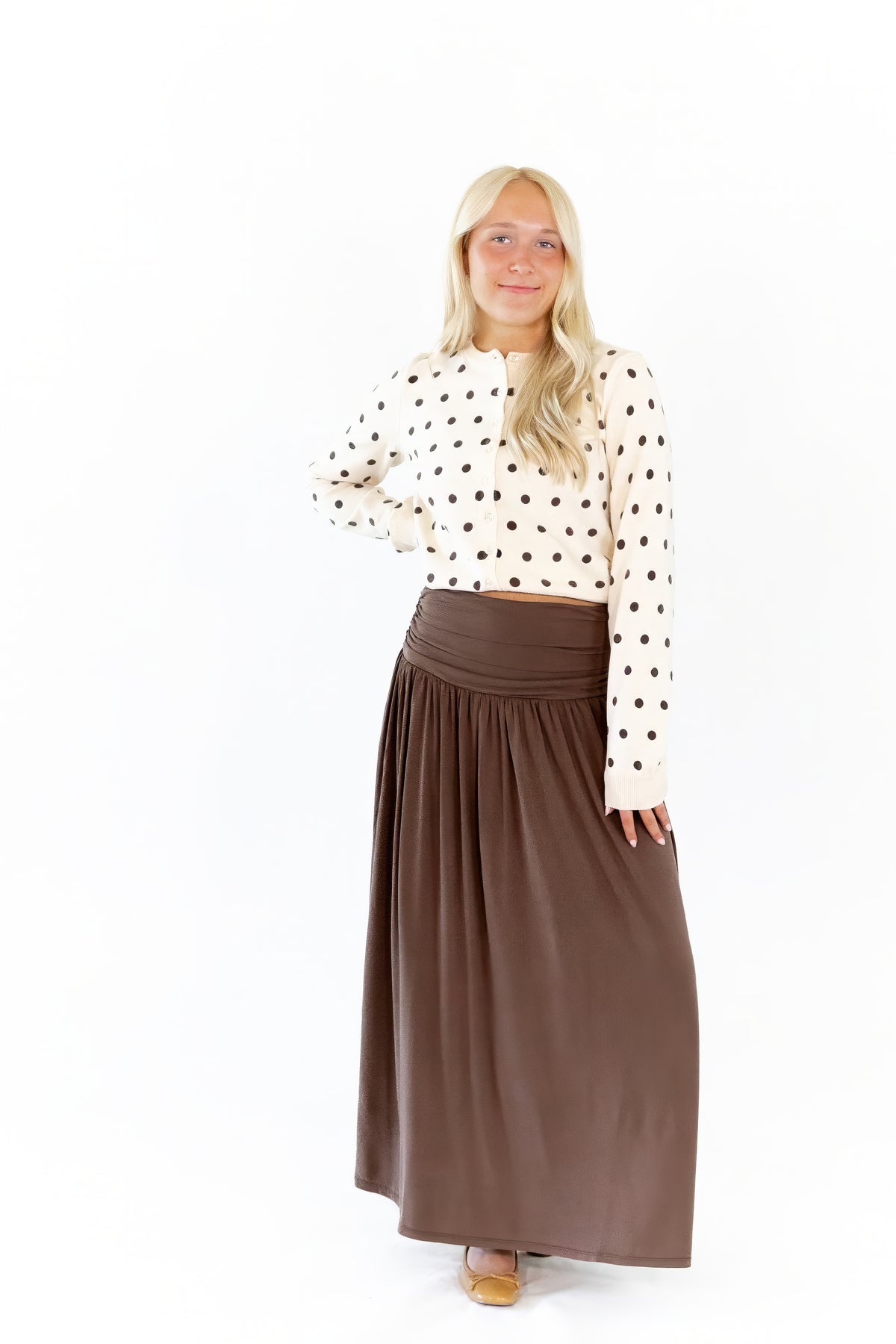 Mary Gathered Waistband Skirt