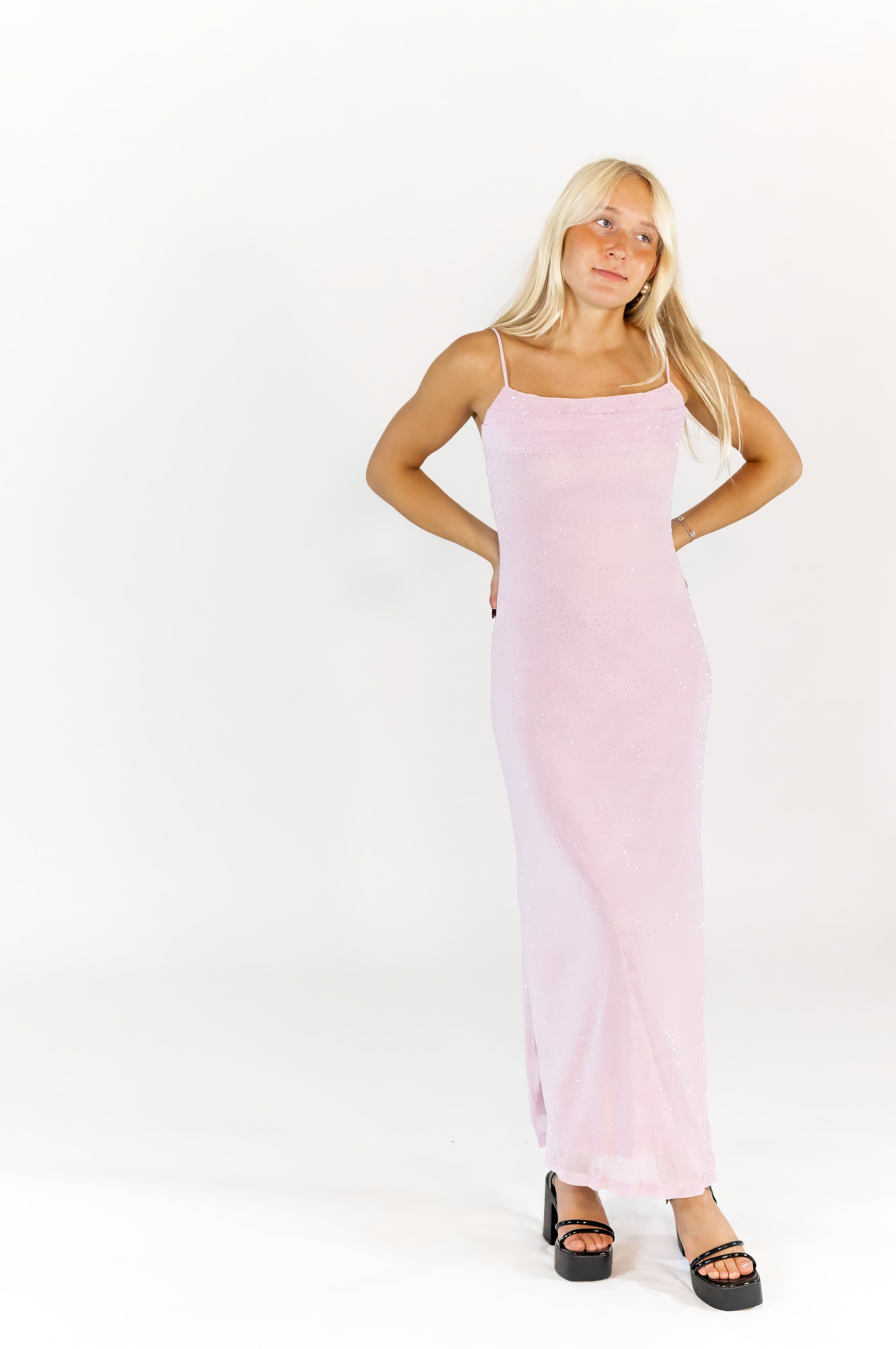 Ronny Studded Maxi Dress