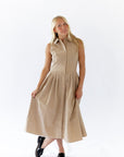 Winnie Sleeveless Midi Dress