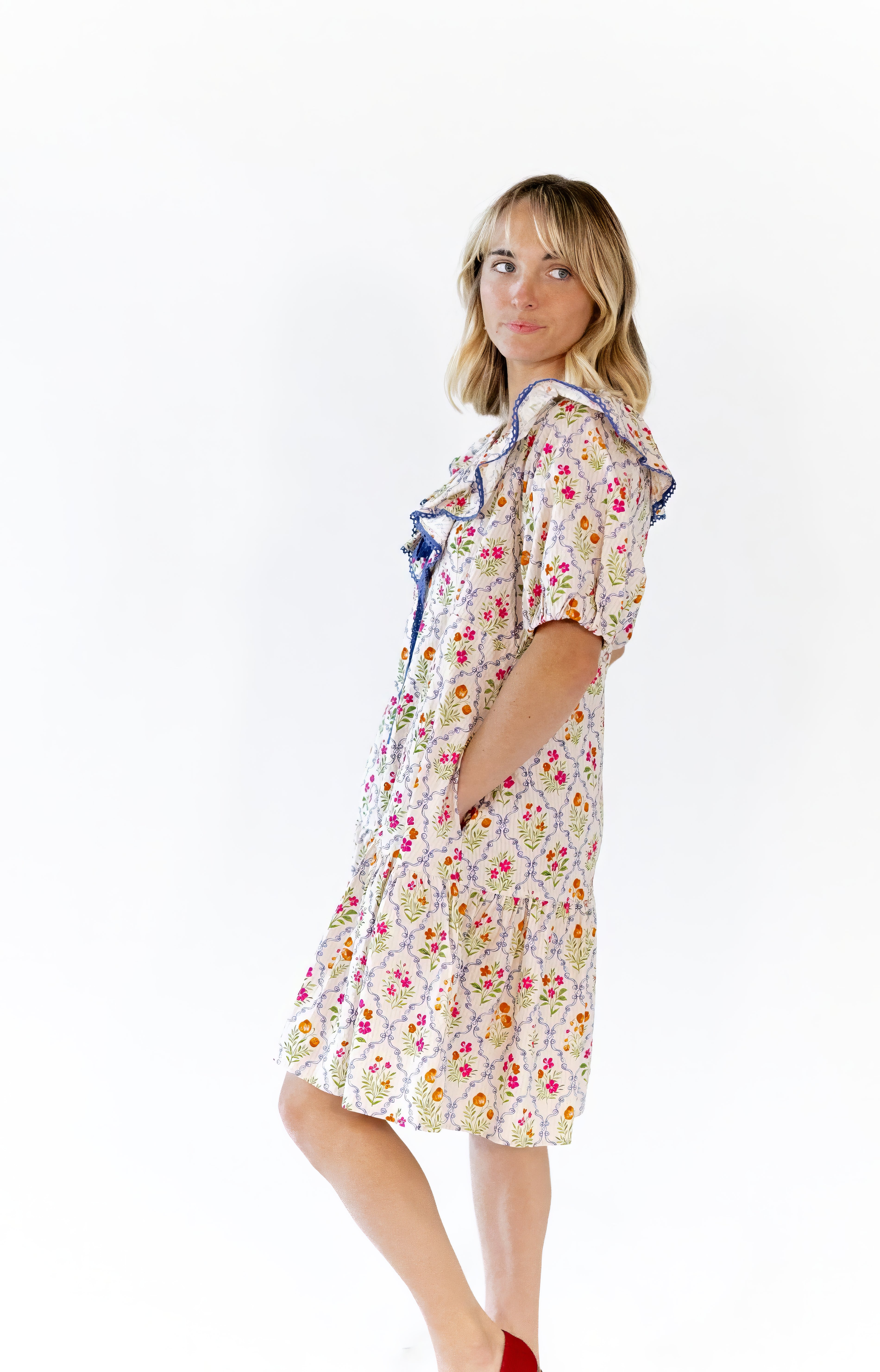 Veronica Bow Detail Dress