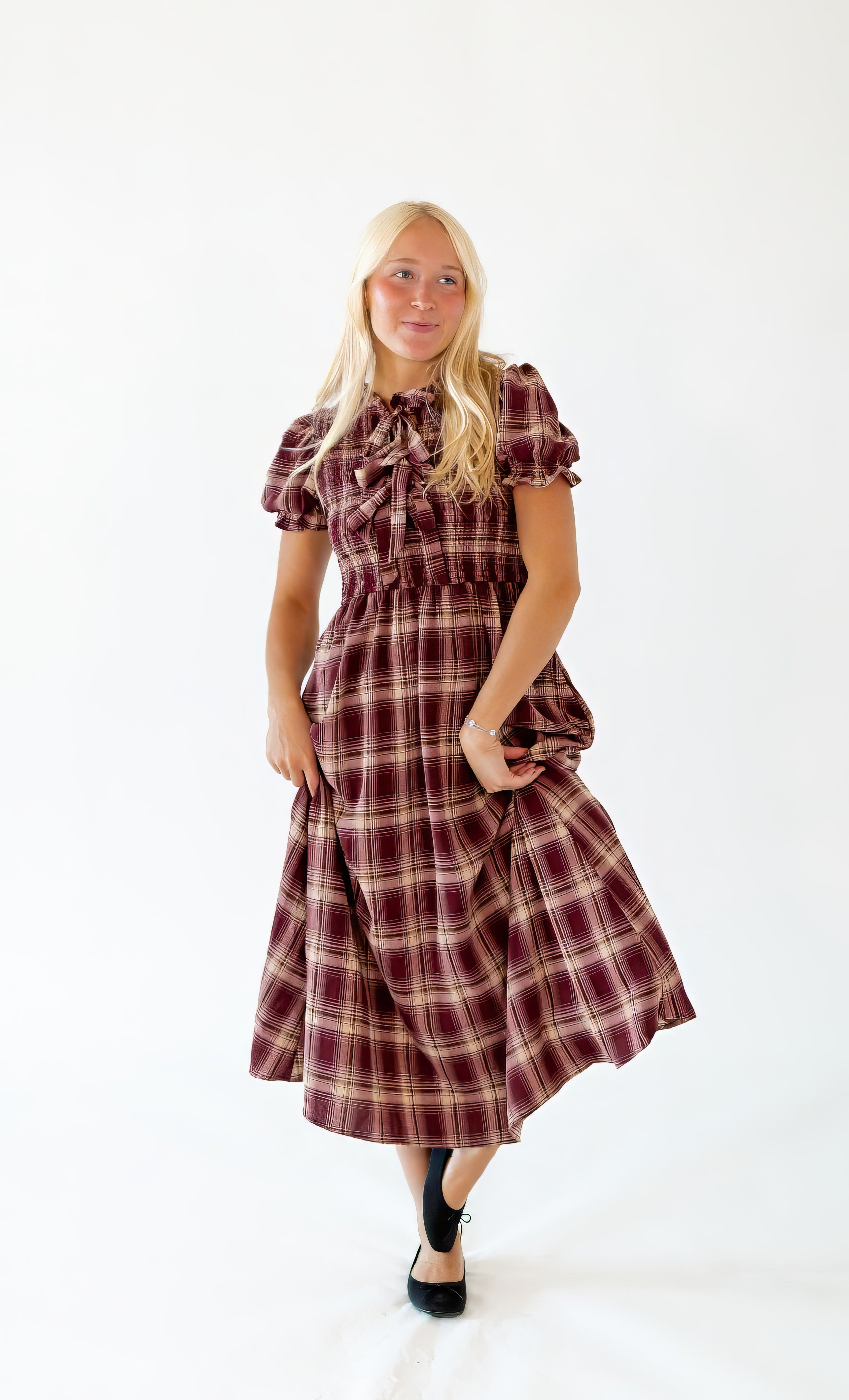 Gigi Bow Accent Dress