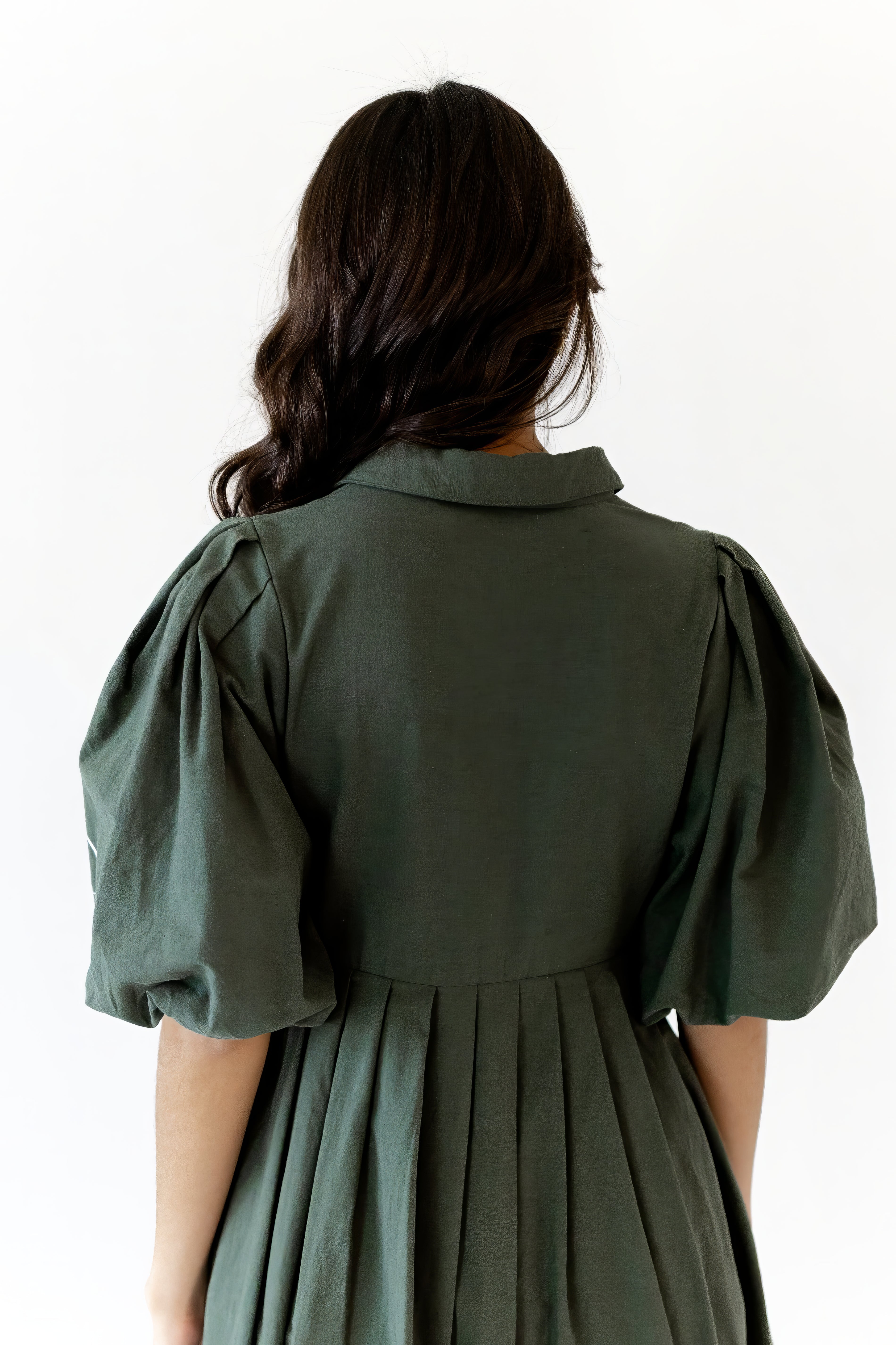 Forest Embroidered Maxi Dress