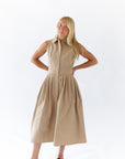 Winnie Sleeveless Midi Dress