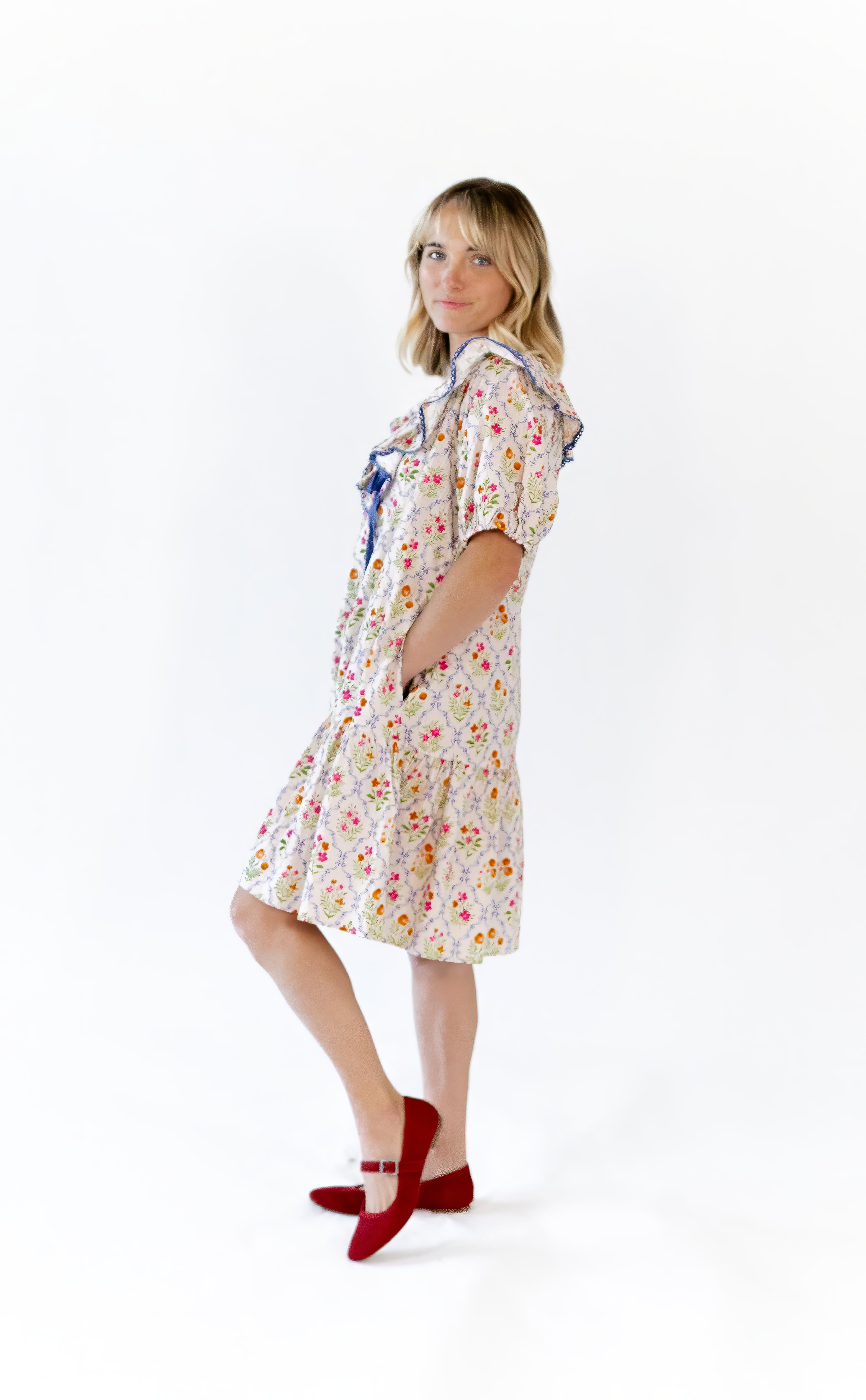 Veronica Bow Detail Dress