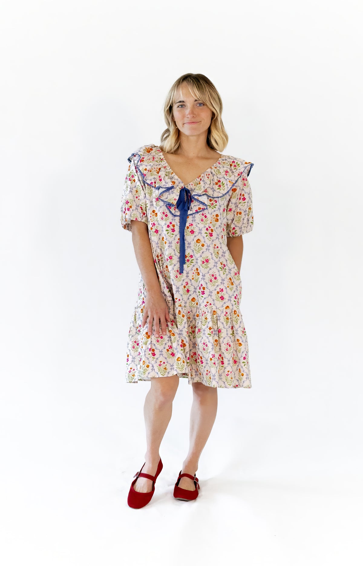 Veronica Bow Detail Dress
