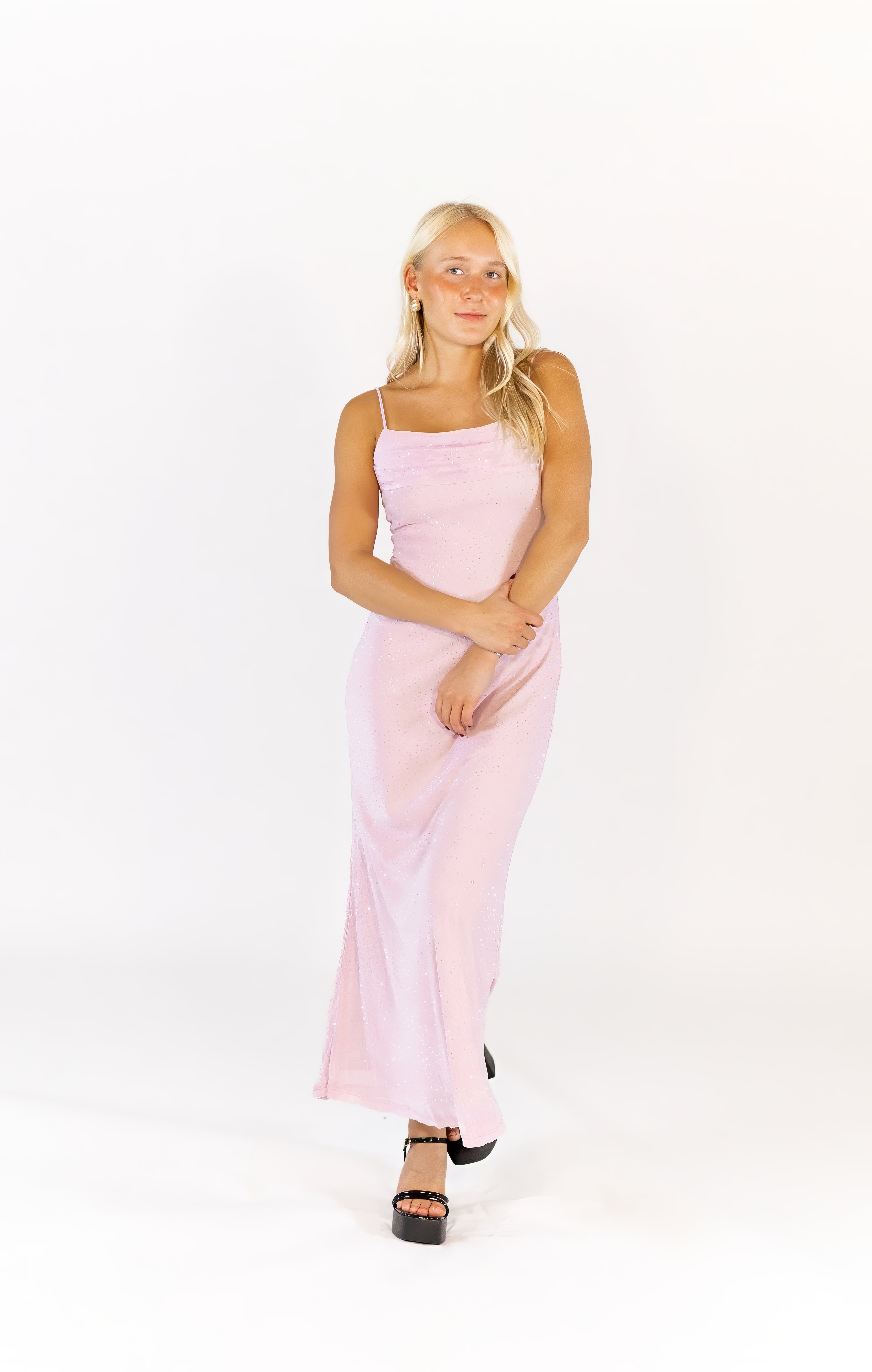 Ronny Studded Maxi Dress