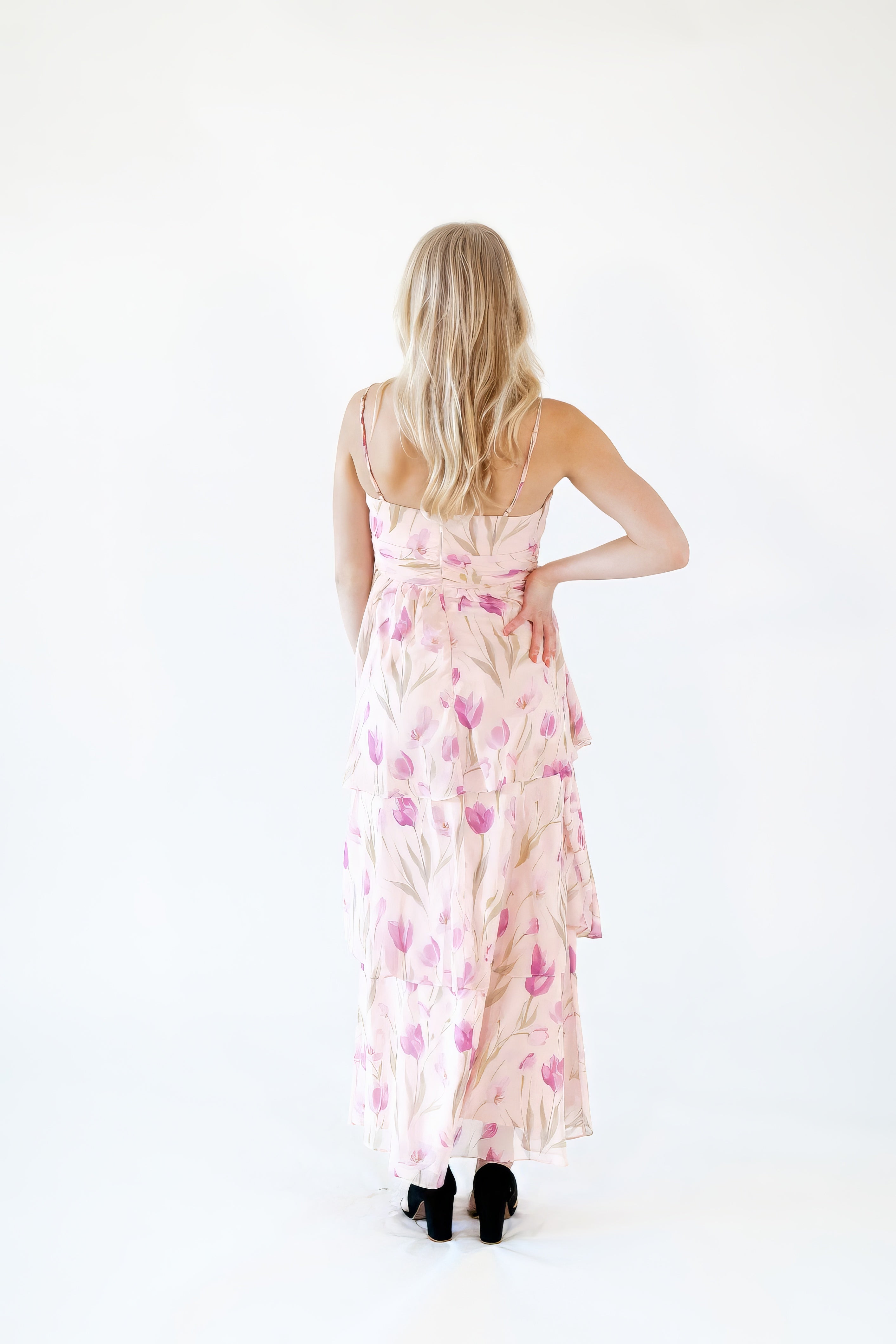 Otillee Tiered Maxi Dress