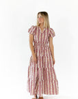 Portia Vintage Striped Dress