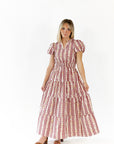 Portia Vintage Striped Dress