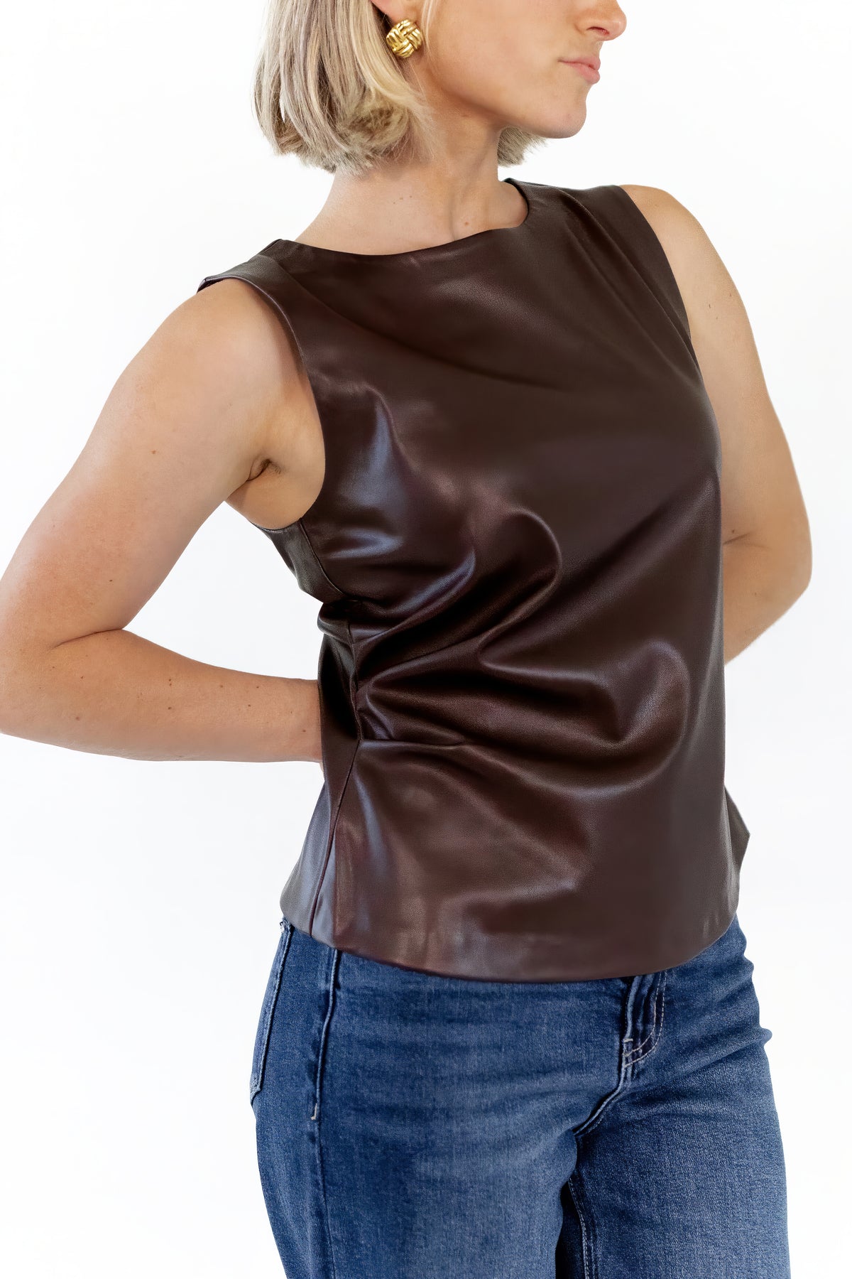 Madeline Rouched Top