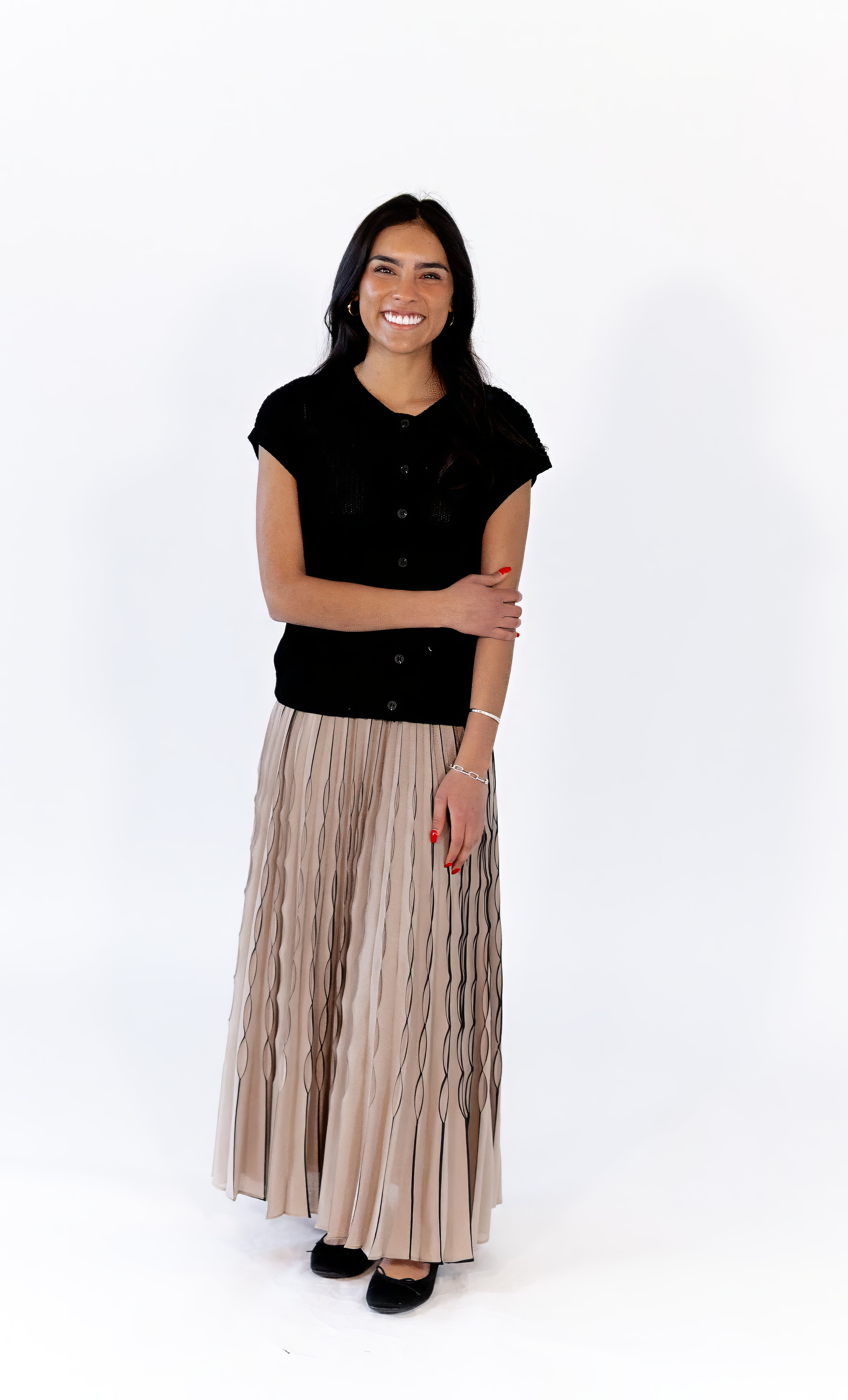 Vixi Button Up Top · Black