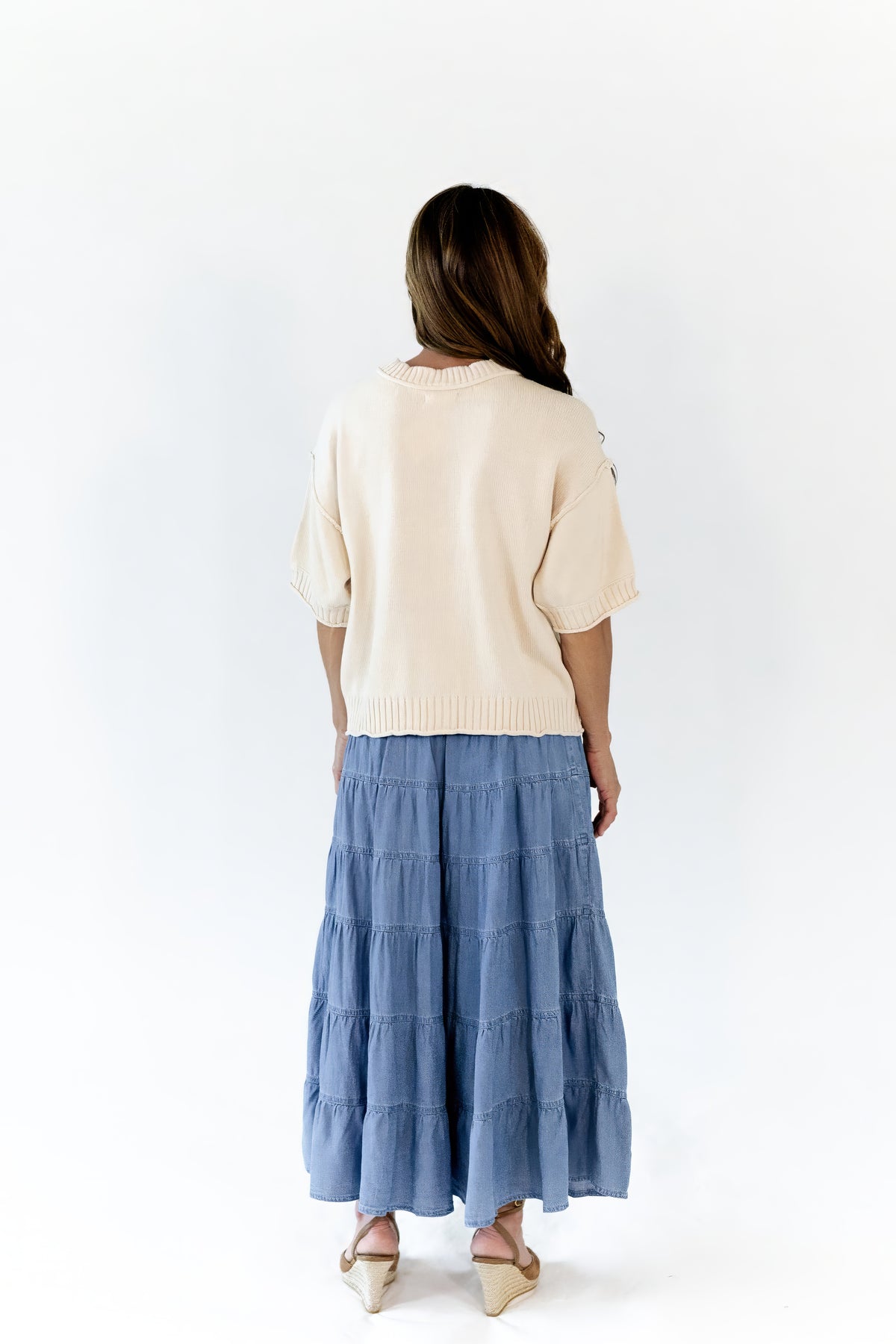 Jenni Raw Edge Cardigan