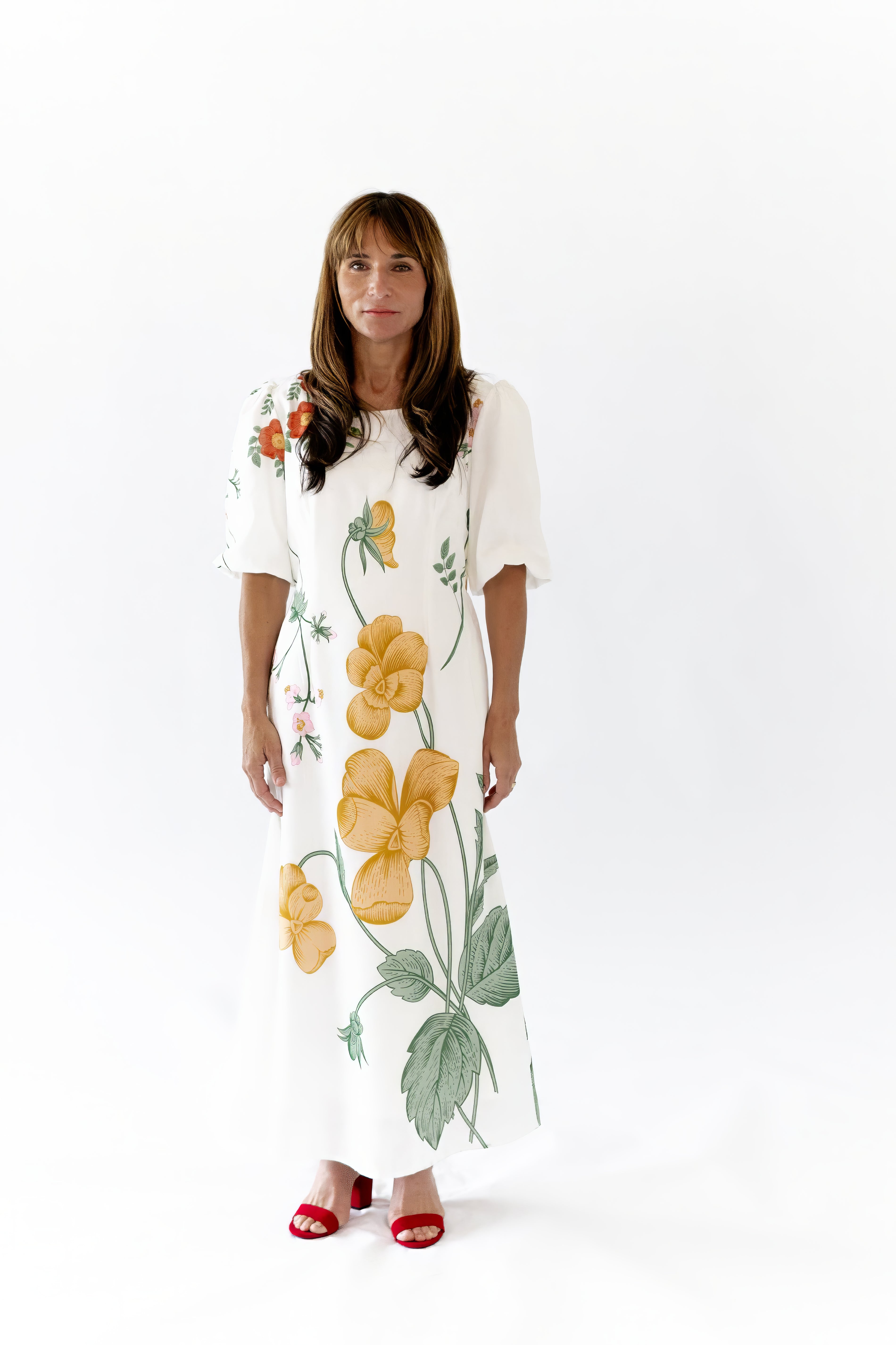 Wesley Floral Print Maxi Dress