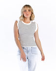 Adrianne Striped Tank