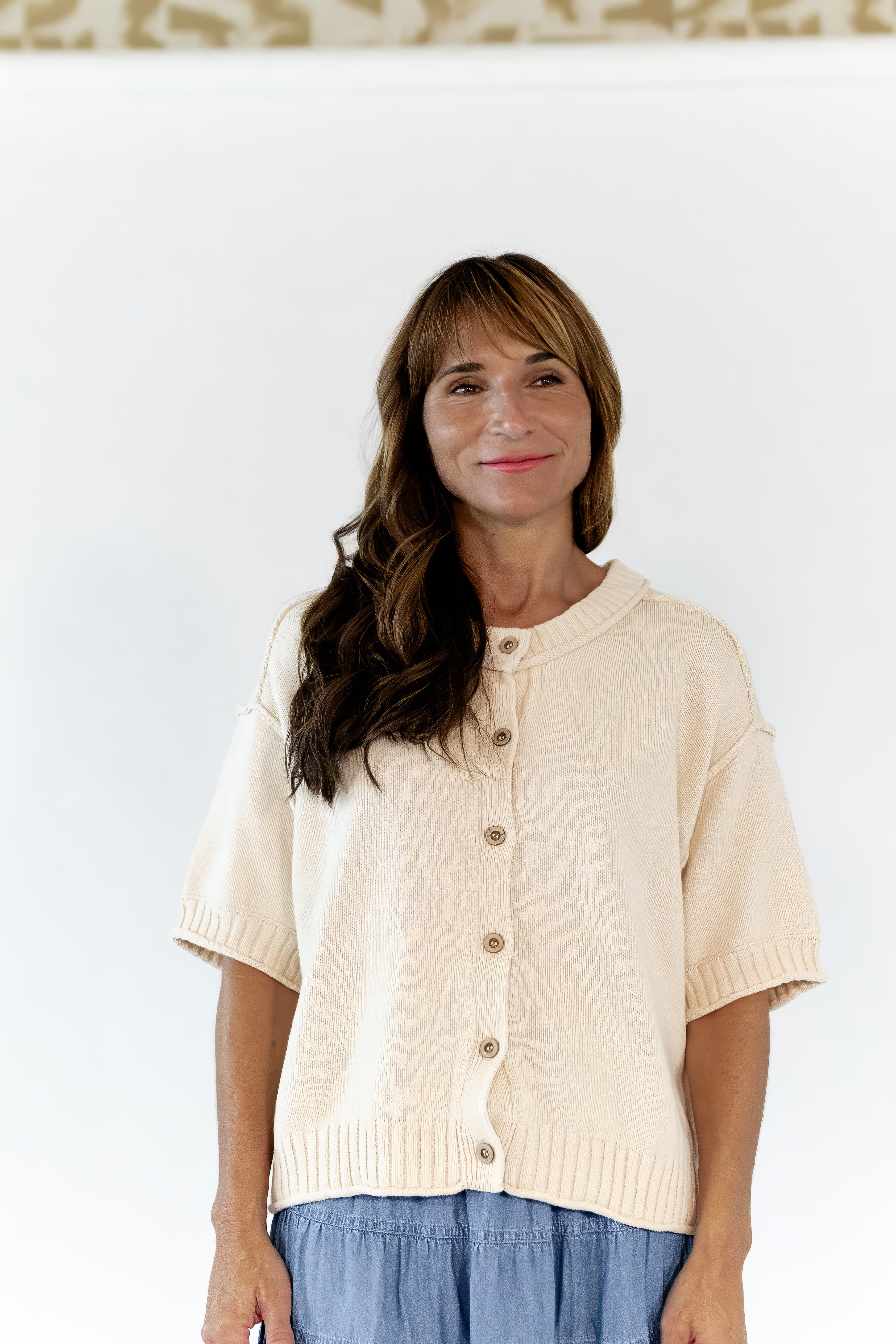 Jenni Raw Edge Cardigan