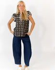 Tanya Striped Floral Top