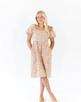 Cecile Jacquard Dress