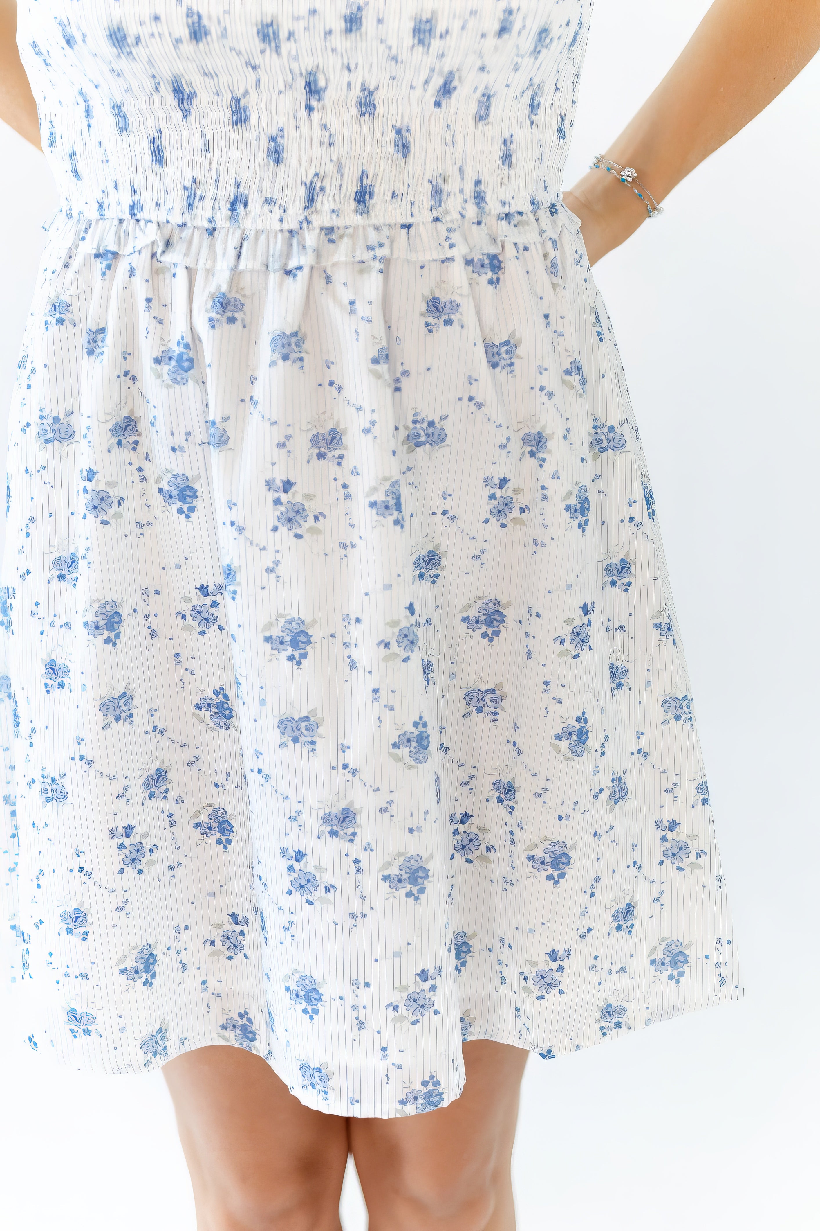 Ani Floral Smocked Dress