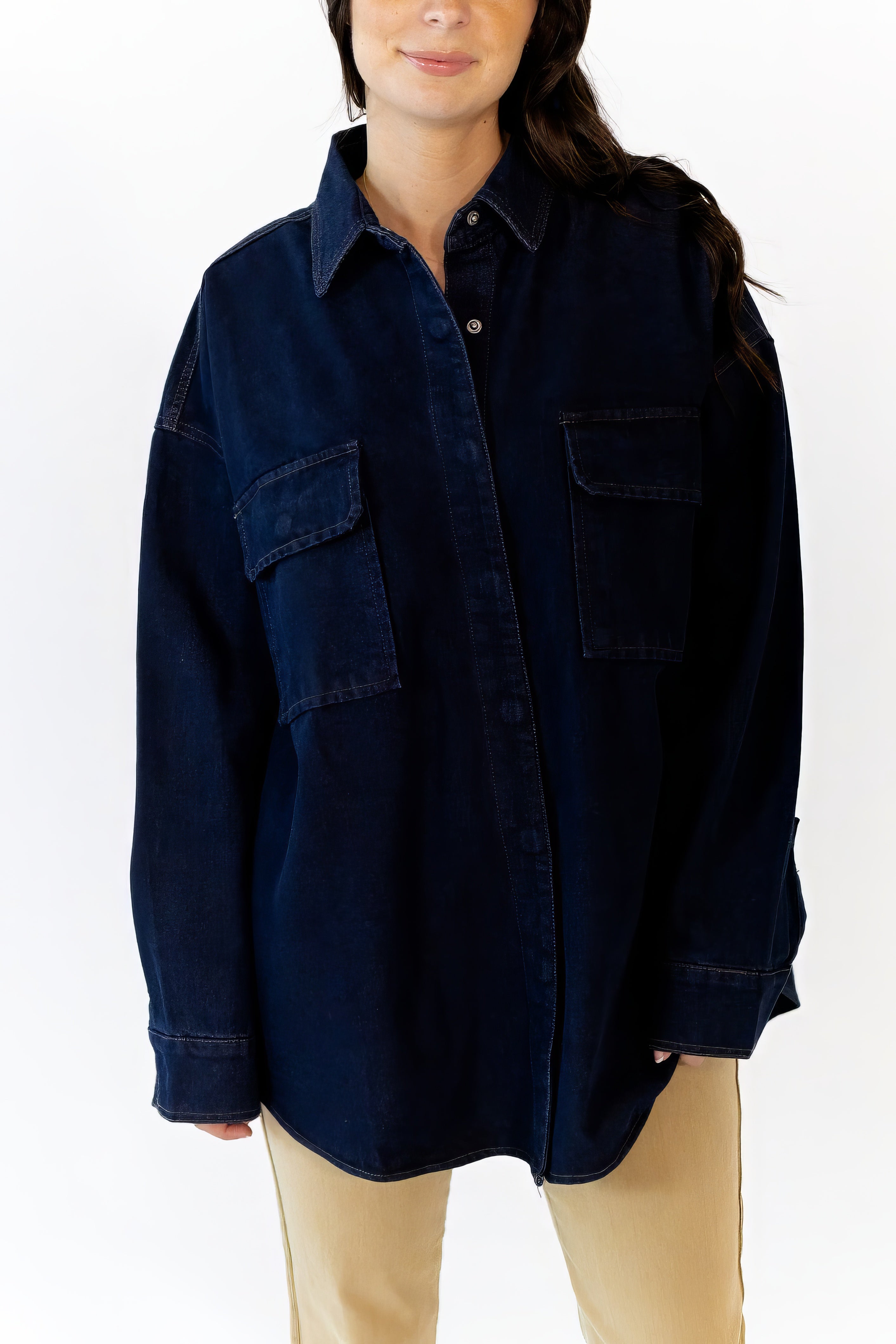 Gretch Denim Button Down